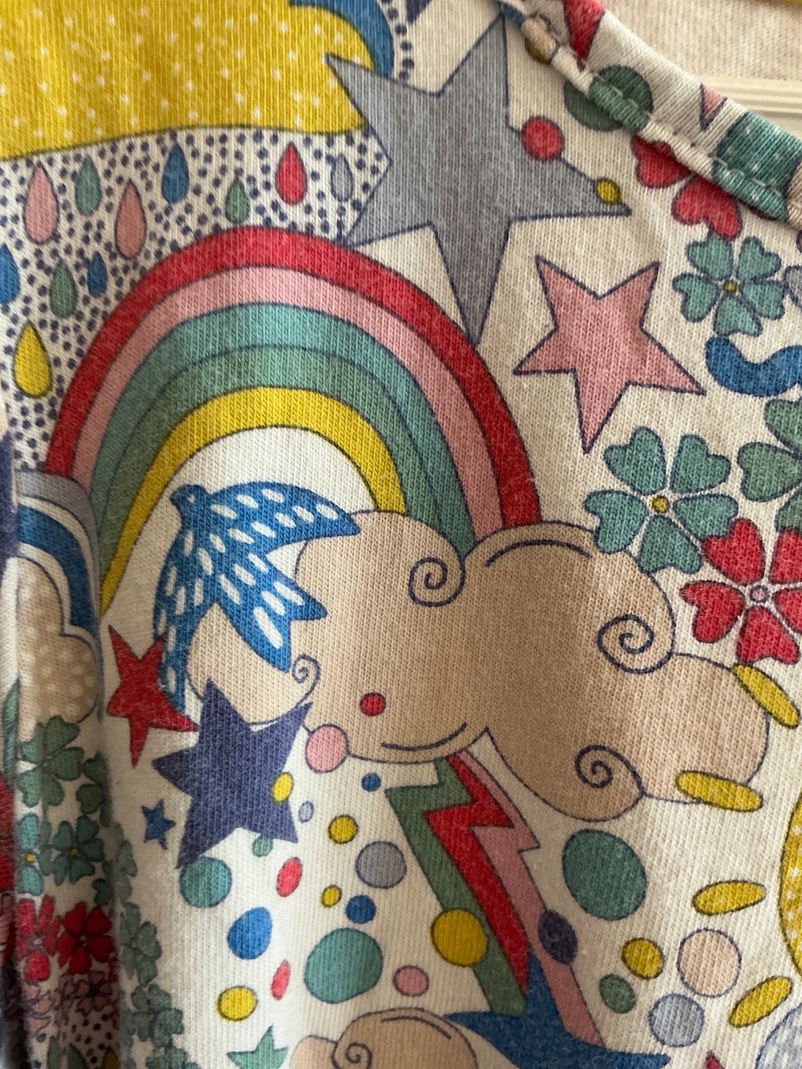 Mini Boden Retro weather pattern Dress / 7-8