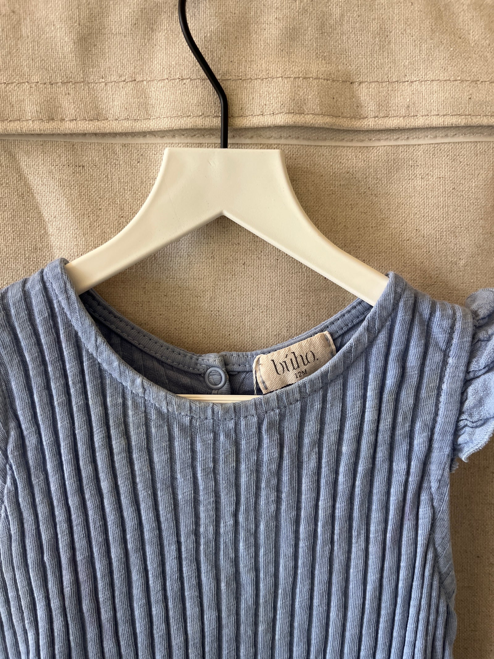 Buho Organic Cotton Apple Romper / 12 months