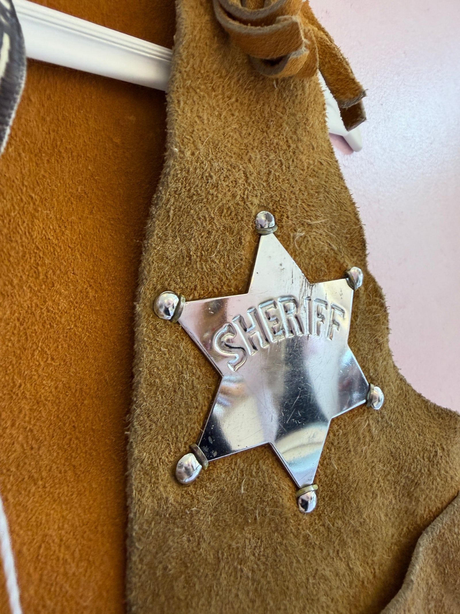 vintage Fringe Sherif costume / 2-4 Years