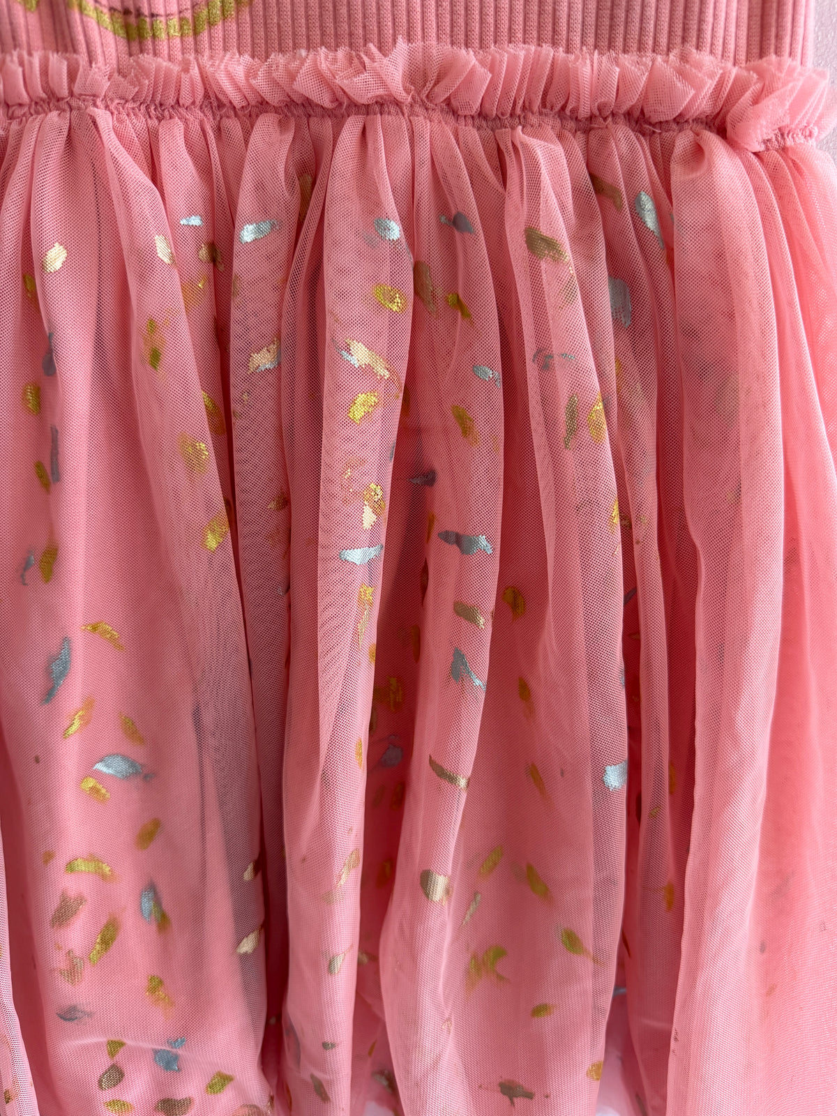 Tucker + Tate Hand-Painted Cat OFAK Pink Dress / 6