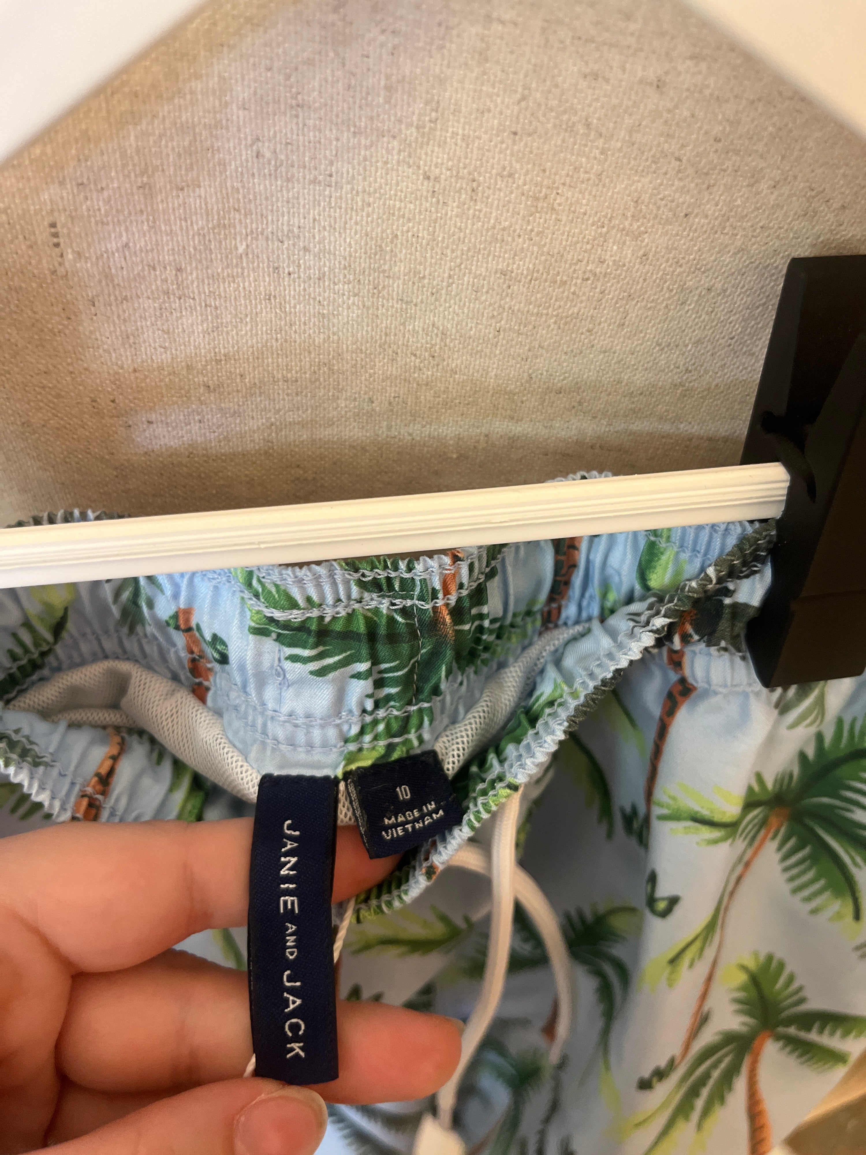 Janie and Jack Palms Board Shorts / 10
