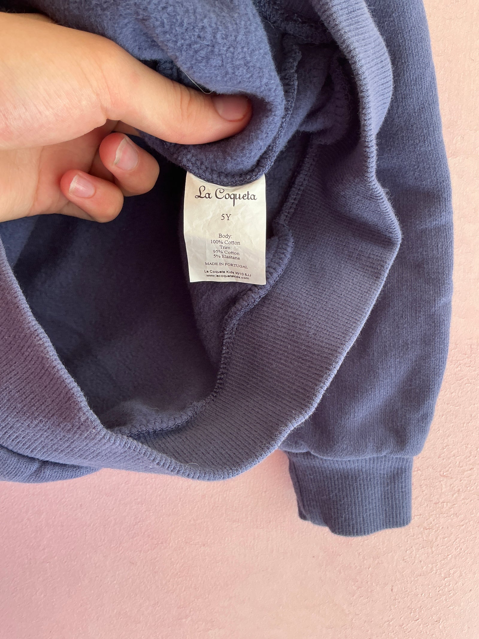 La Coqueta Lavender Blue Sweatshirt / 5