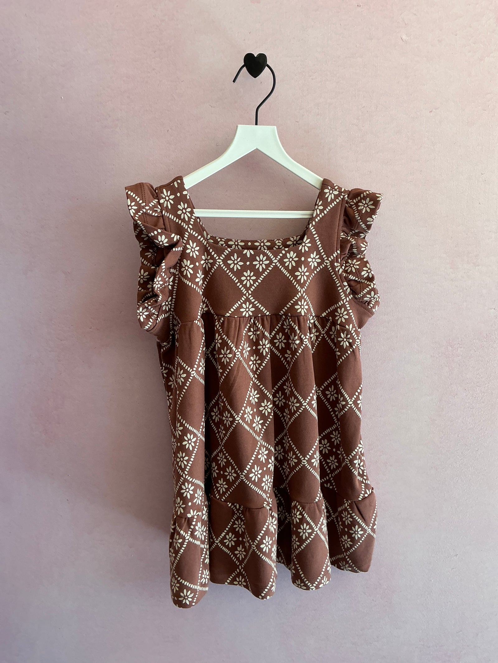 NWTs Misha & Puff cola flora tierra ruffle sleeve Dress / 3