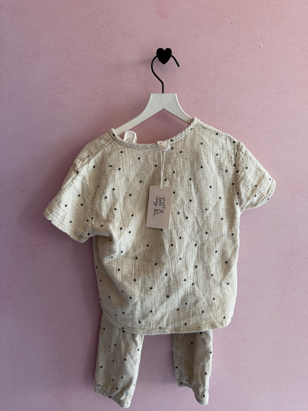 Quincy Mae Muslin Stars 2 Piece Set / 2-3