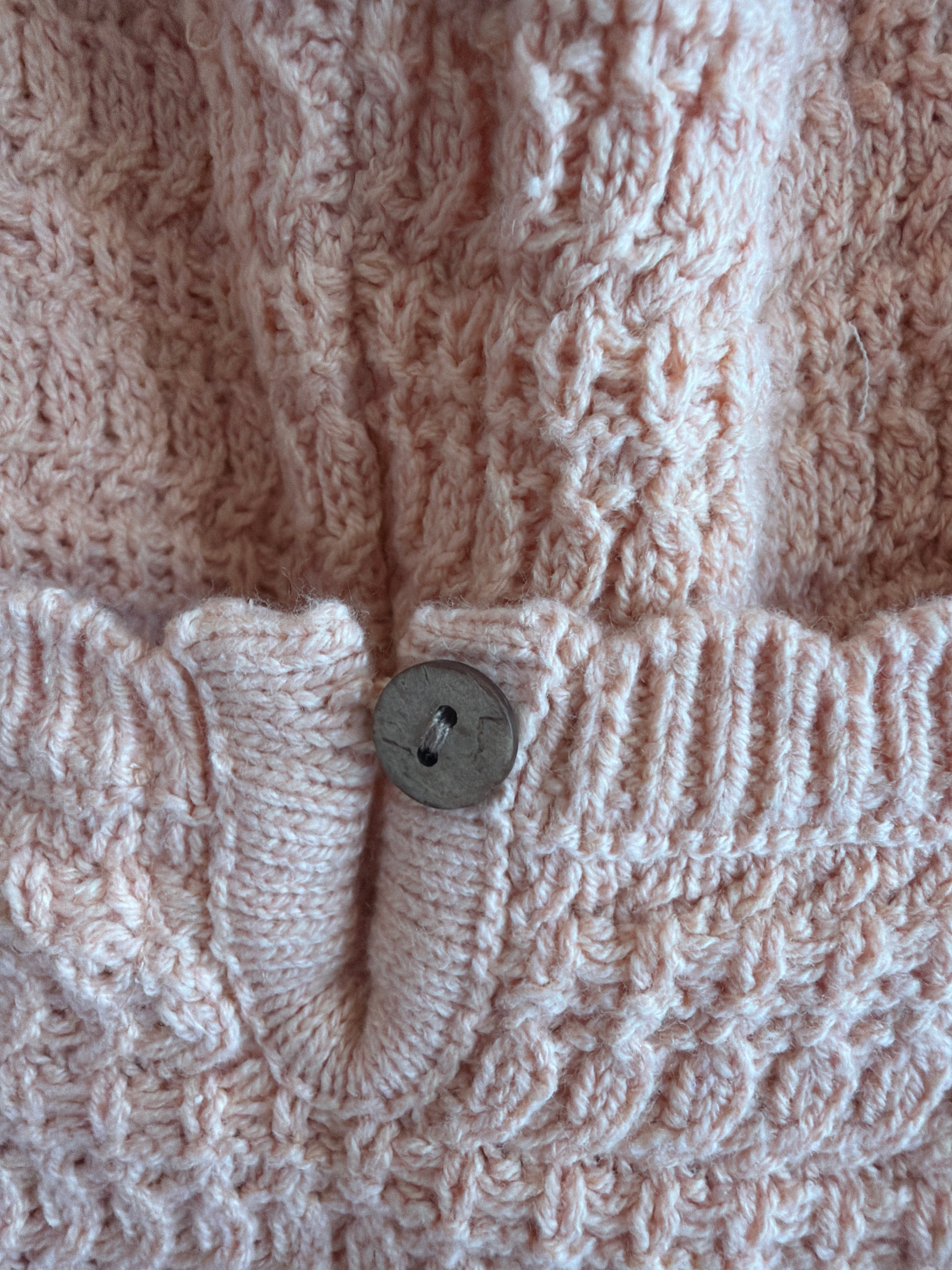 NWTs Rylee + Cru Peach Pink crochet Set / 10-11 years