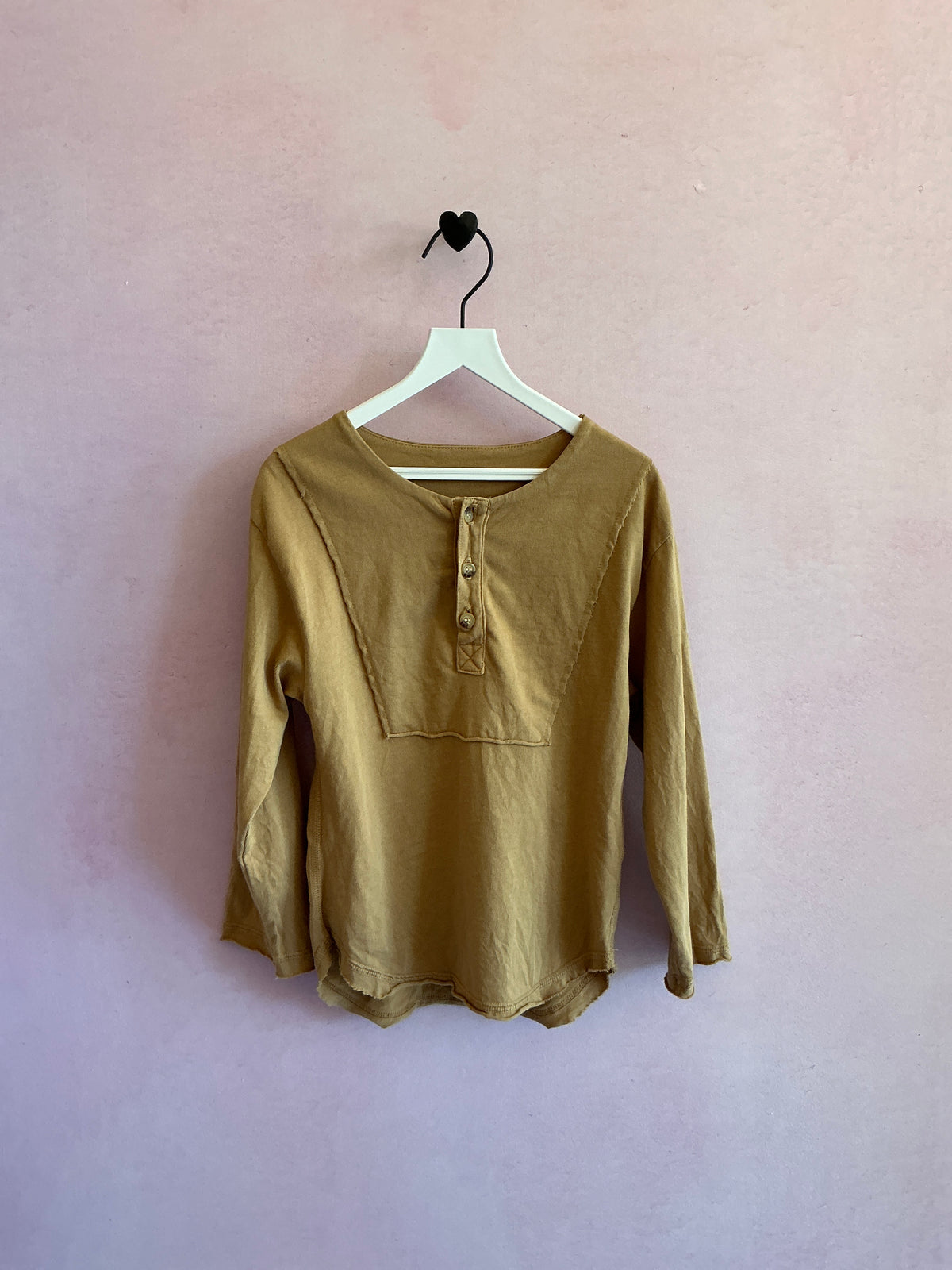 Nico Nico Tan Cut & Sew Long Sleeve Shirt / 2
