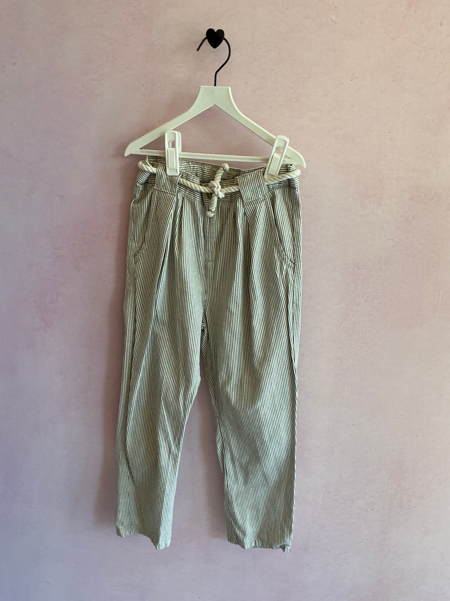Zara gray striped Pants / 8