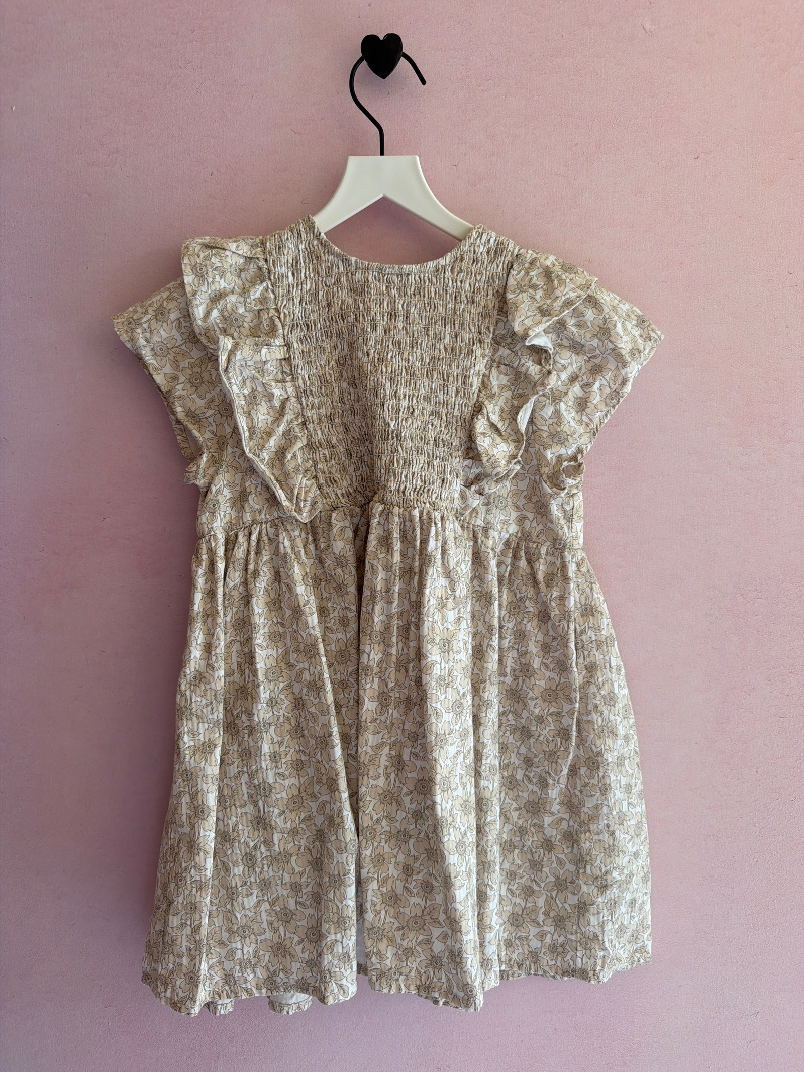 Noralee Girls Floral Smocked Bodice Dress / 4