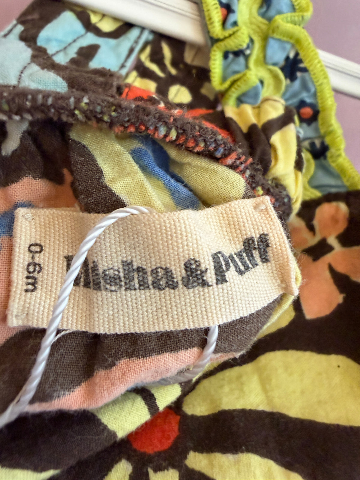 Misha + Puff Floral Bubble Romper / 0-6 months
