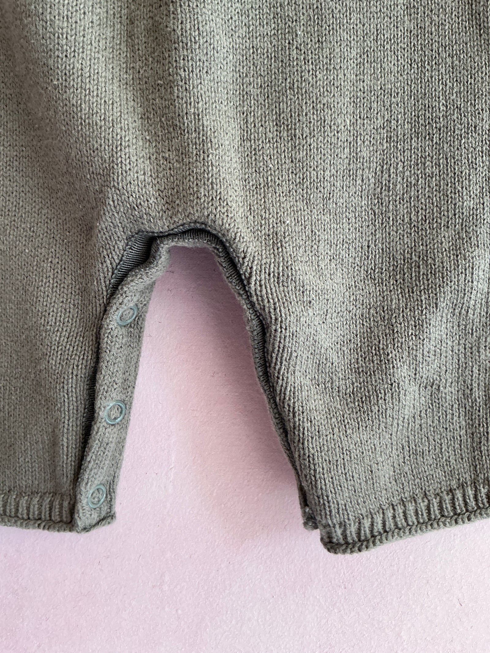 bonpoint Gray Romper / 1