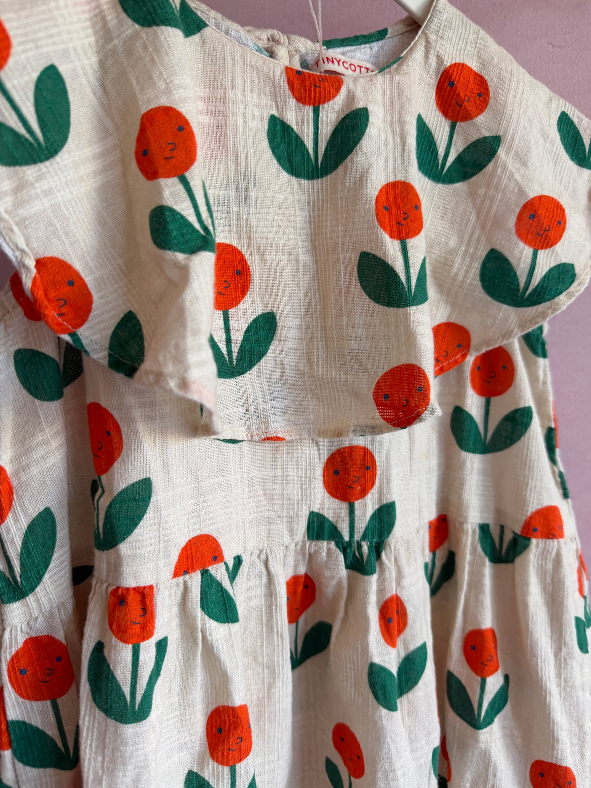 TinyCottons smile tulip dress / 4 (as is)