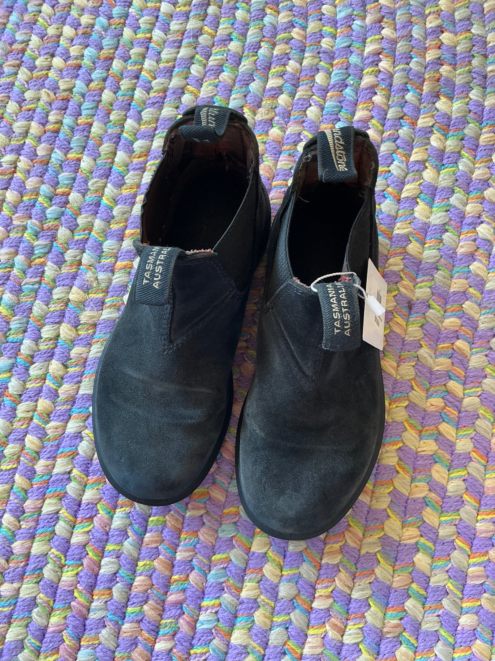 Bloodstone Navy Chelsea Boots / 13