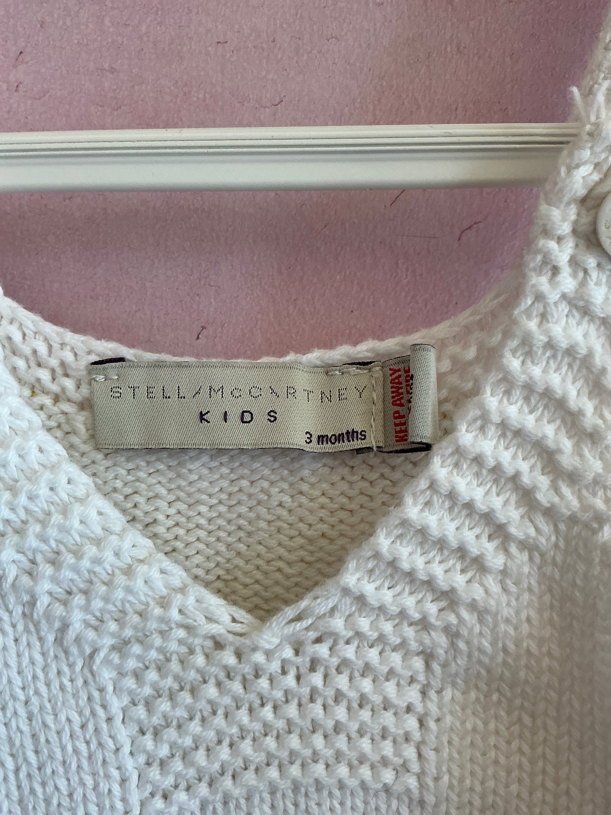 Stella McCartney bunny romper / 3 months