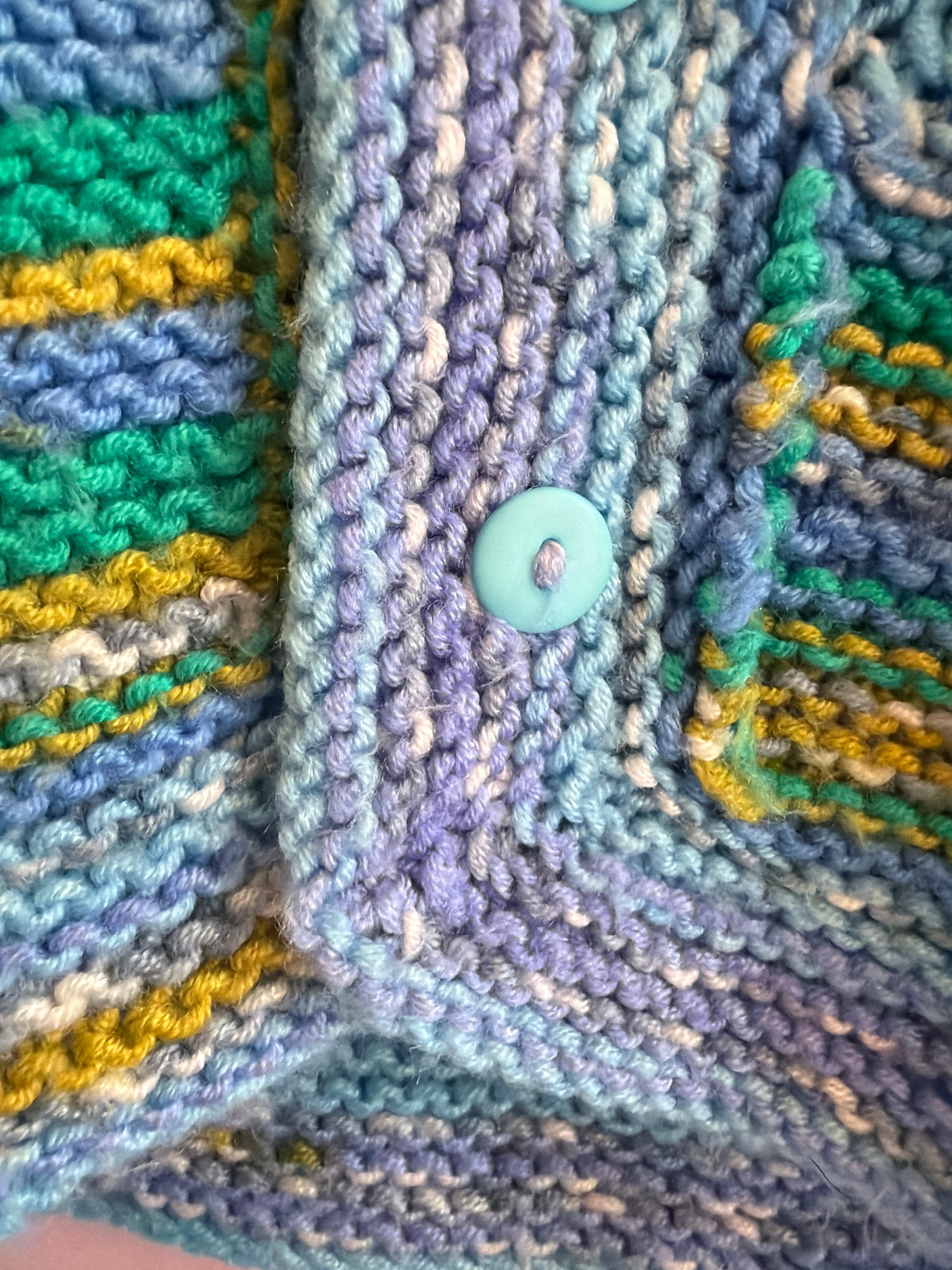 vintage Blues Square Sweater / 2T