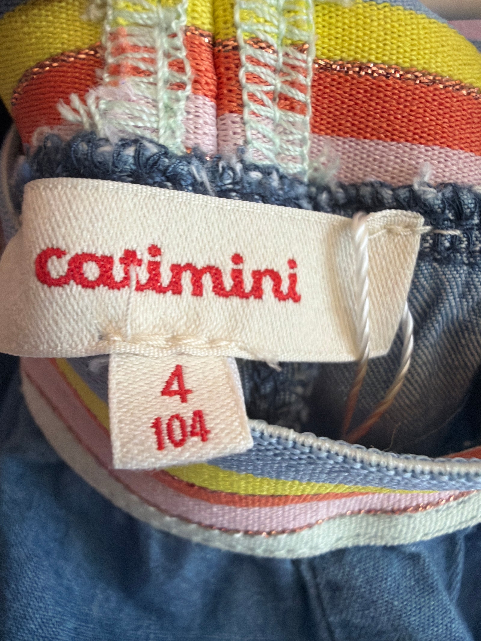 Catimini Rainbow Elastic Shorts / 4