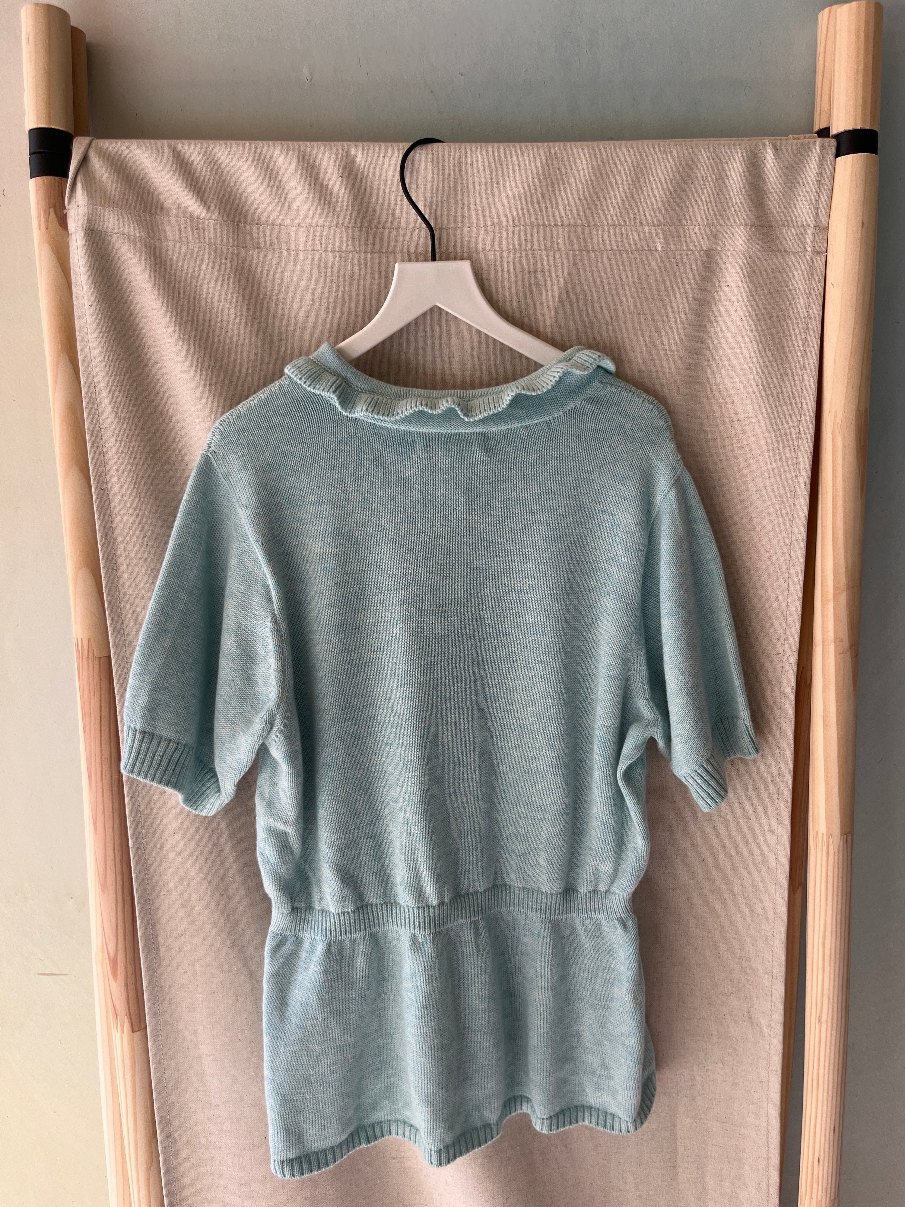 The Sunday Collective Aqua Sweater / 10-11