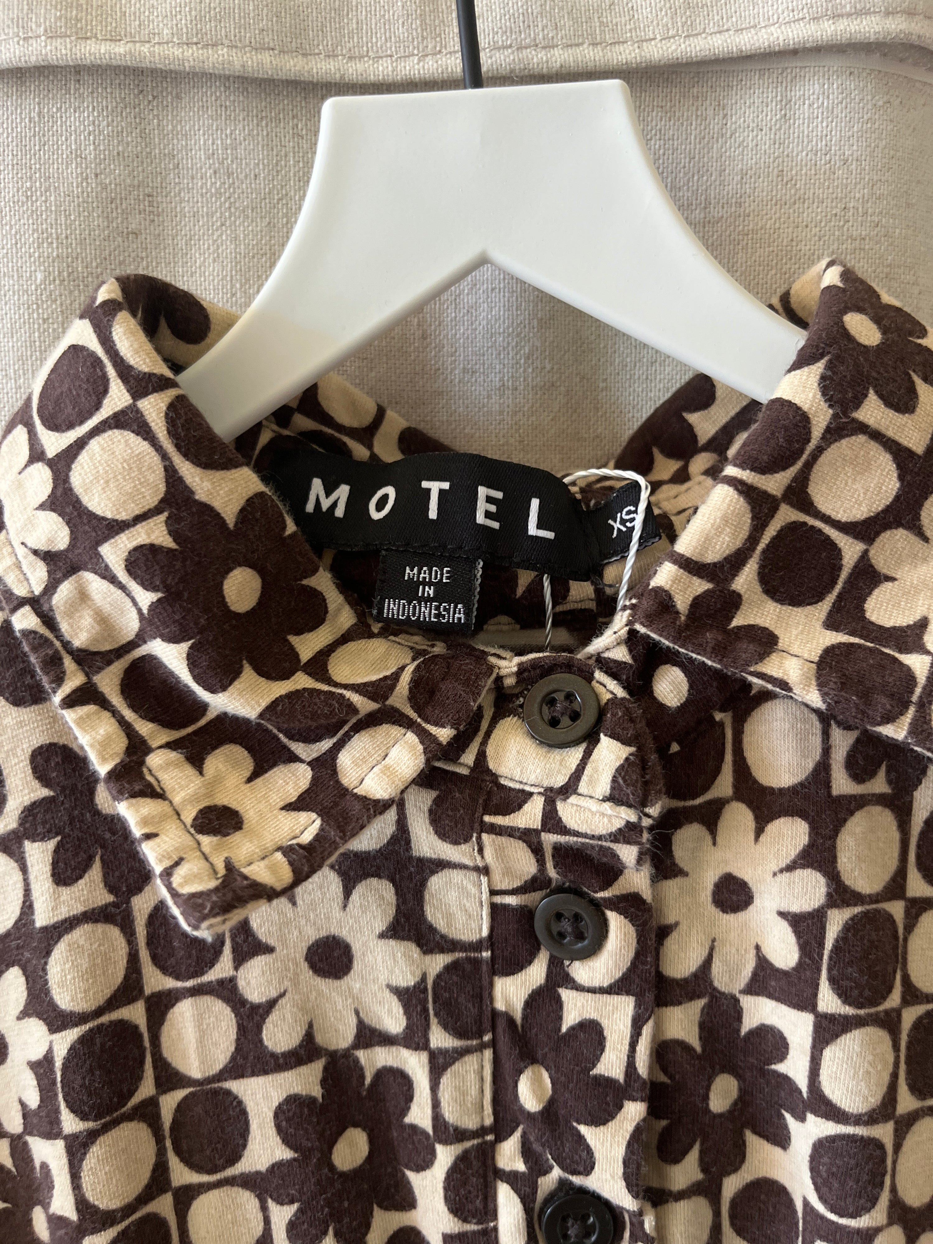 Motel Rocks Polo Flower Dress / 6-7