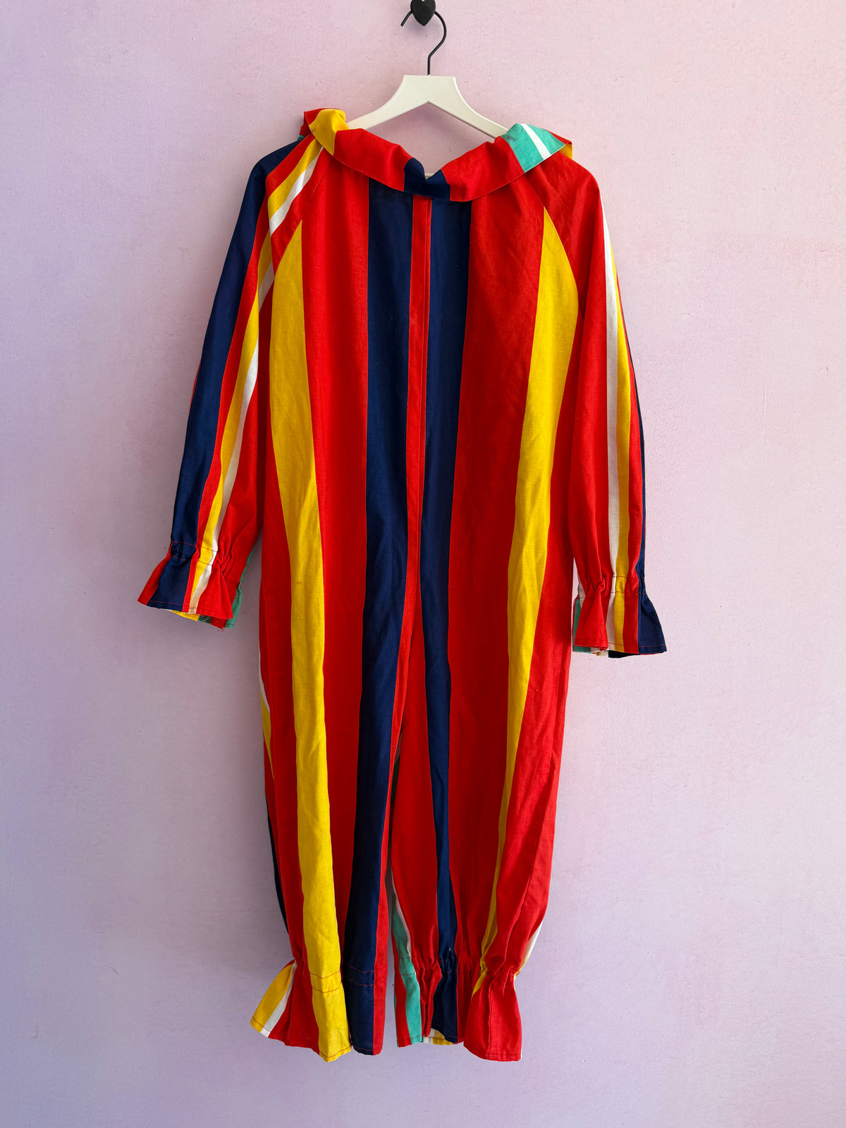 Kids Handmade Vintage Clown Costume / M