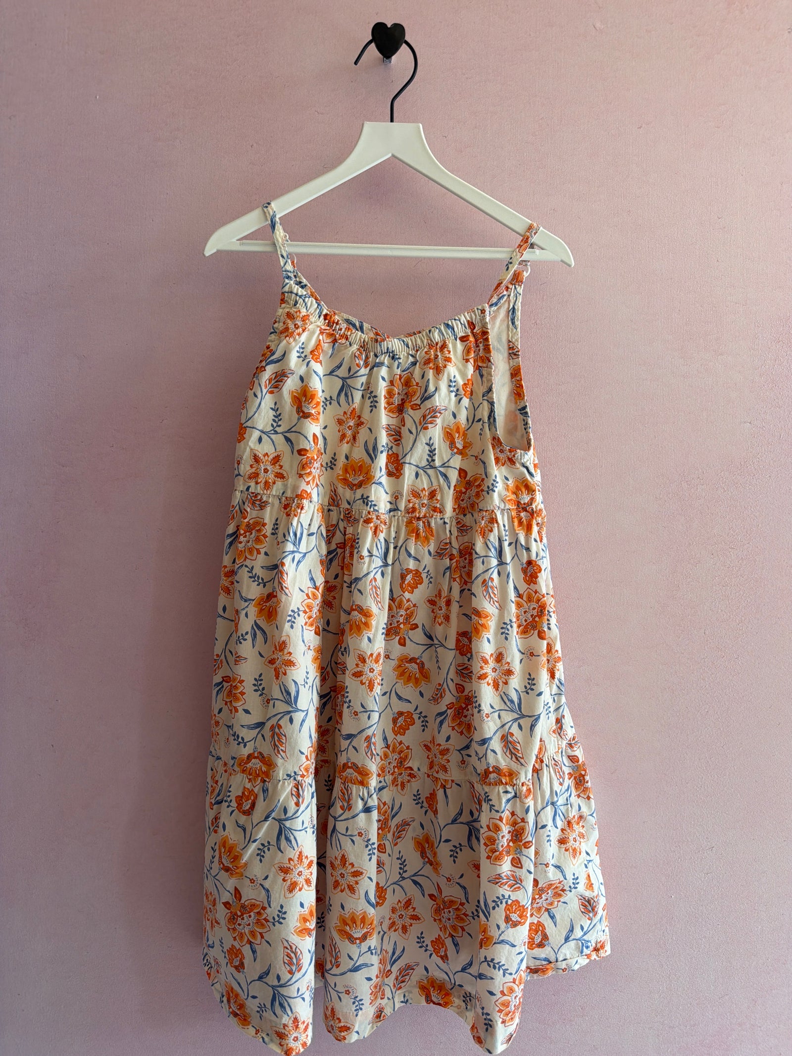Sergent Major Orange Floral Dress / 6