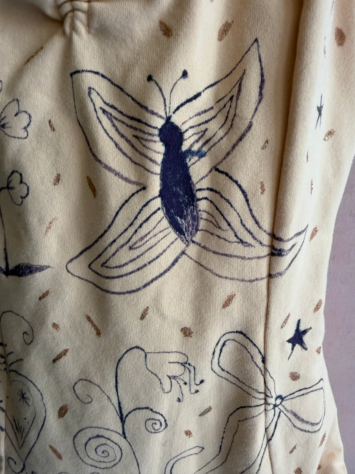 Repetto Hand-Painted Heart, Flower, Bow & Butterfly OFAK Leotard / 11-12