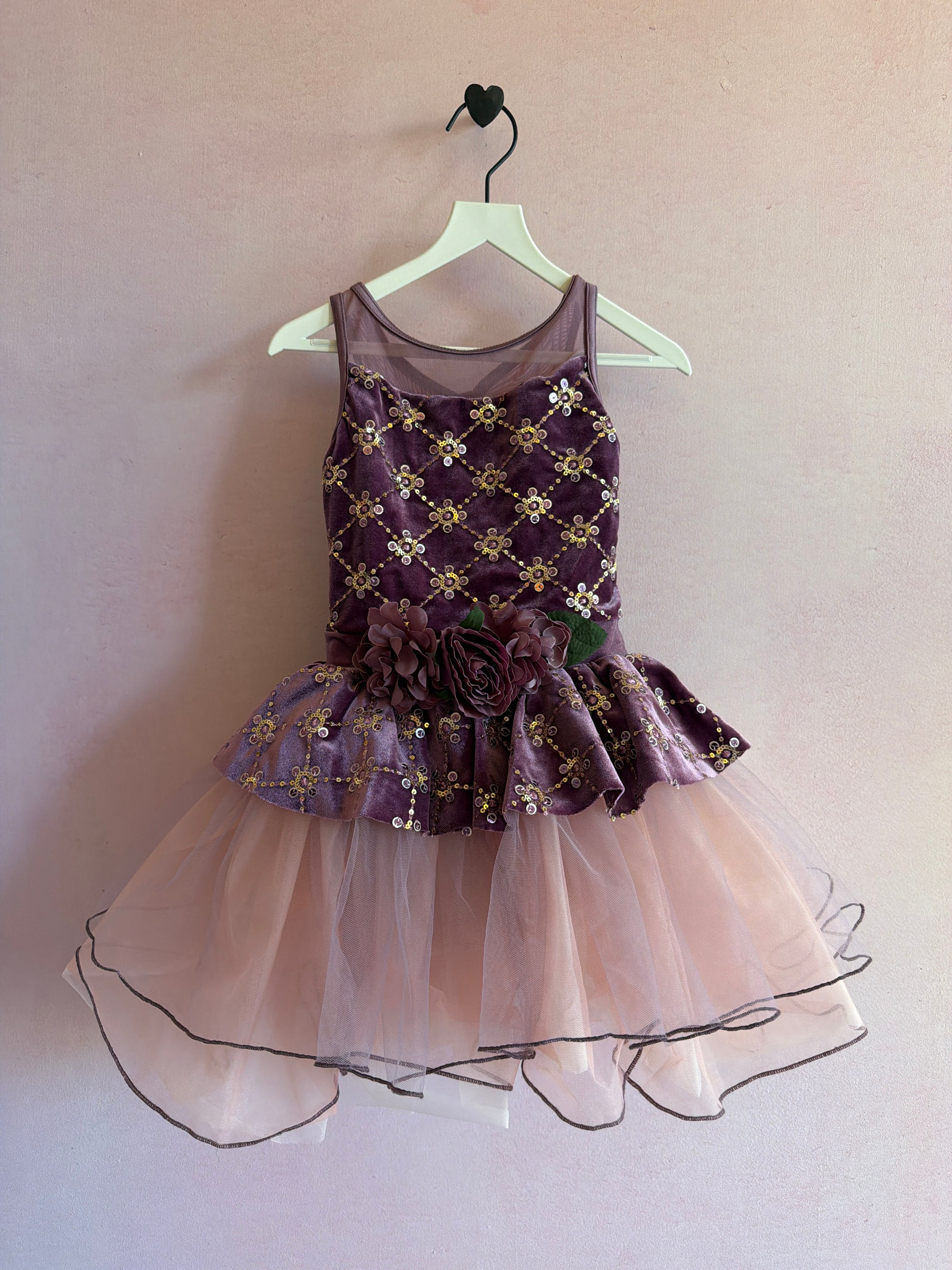 Weissman Purple and blush pink costume / 4-6