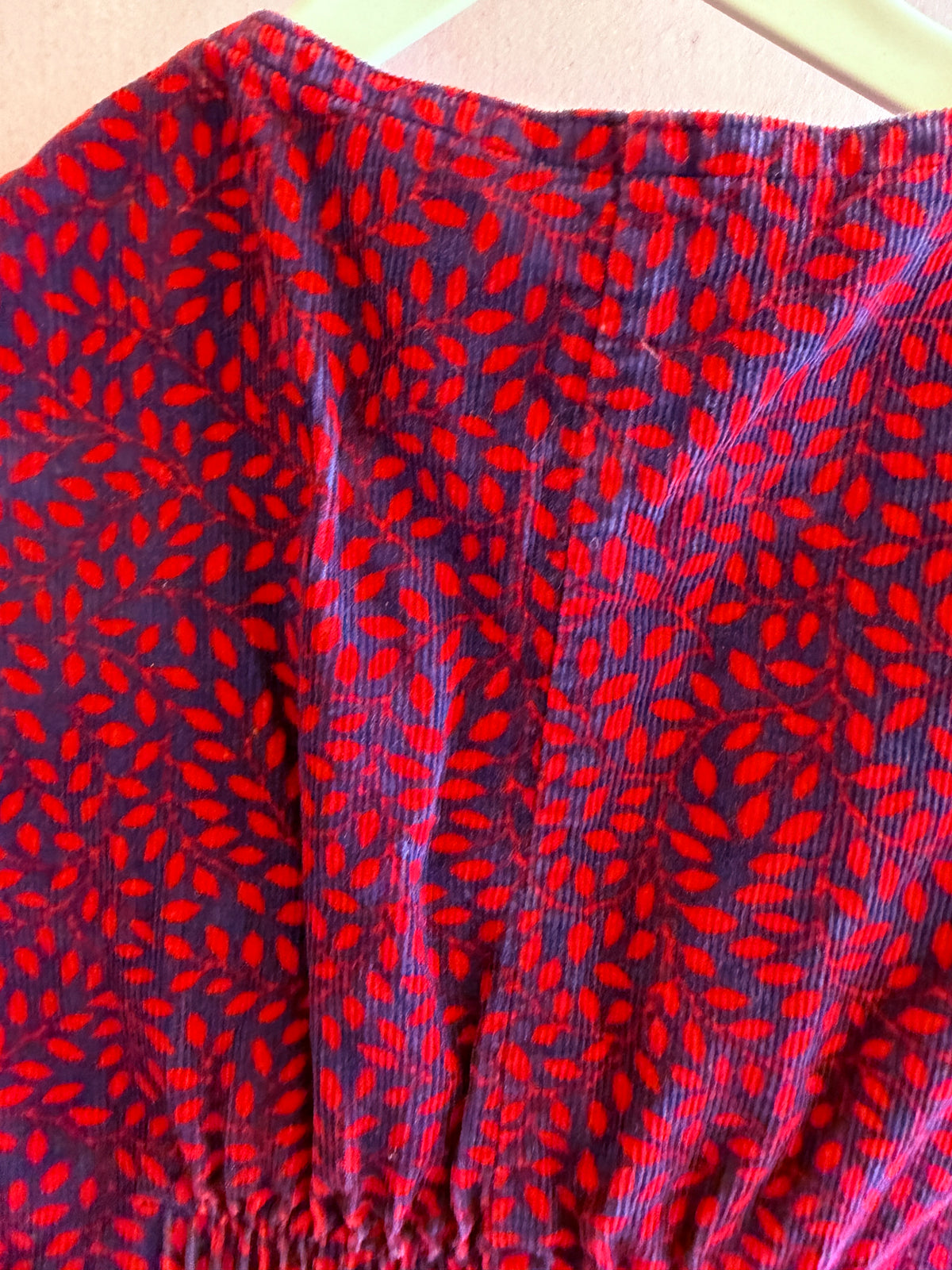 Vintage Laura Ashley Red Vines Bubble Romper / 18-24 months