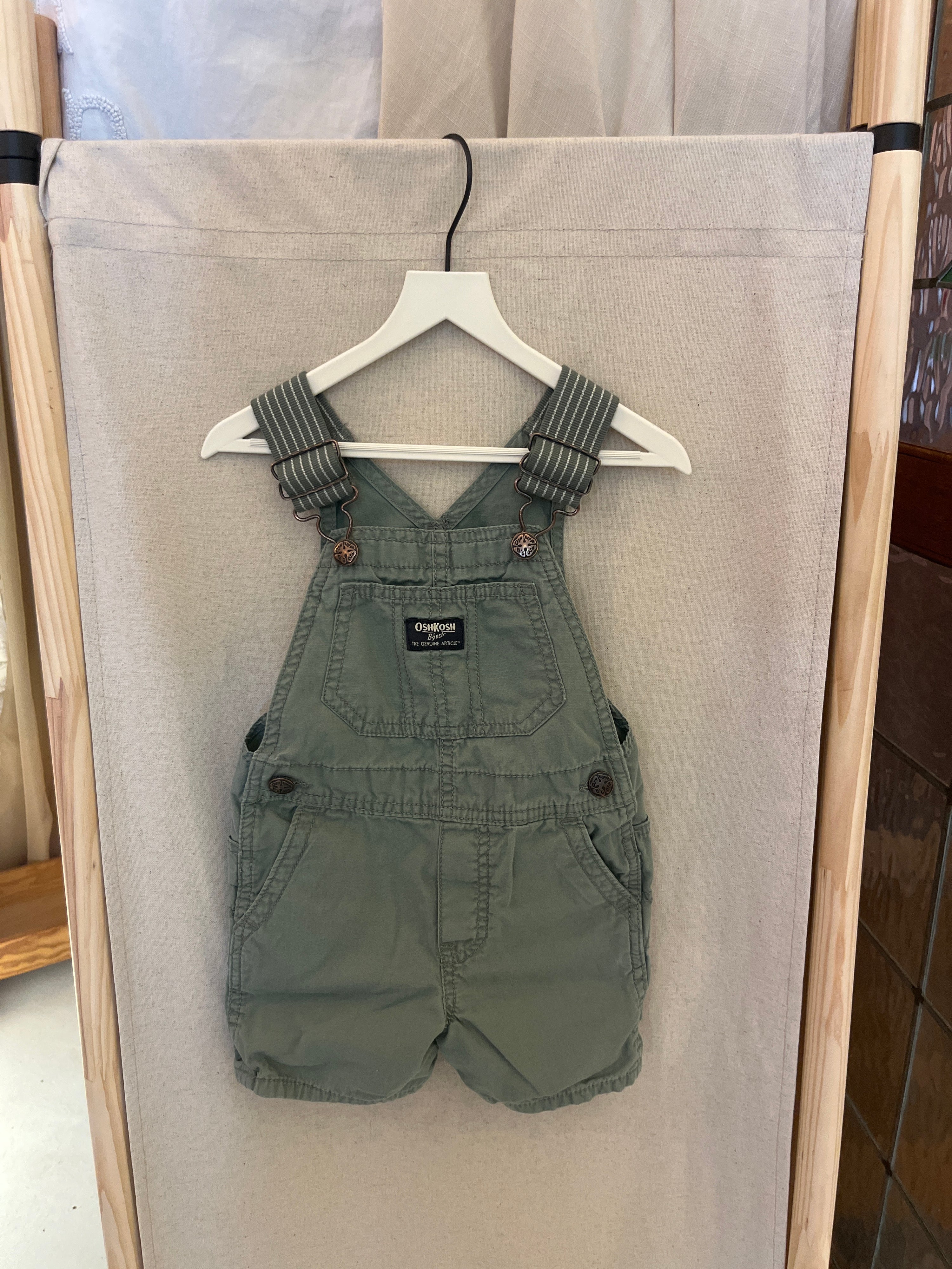 OshKosh forest overalls / 2T