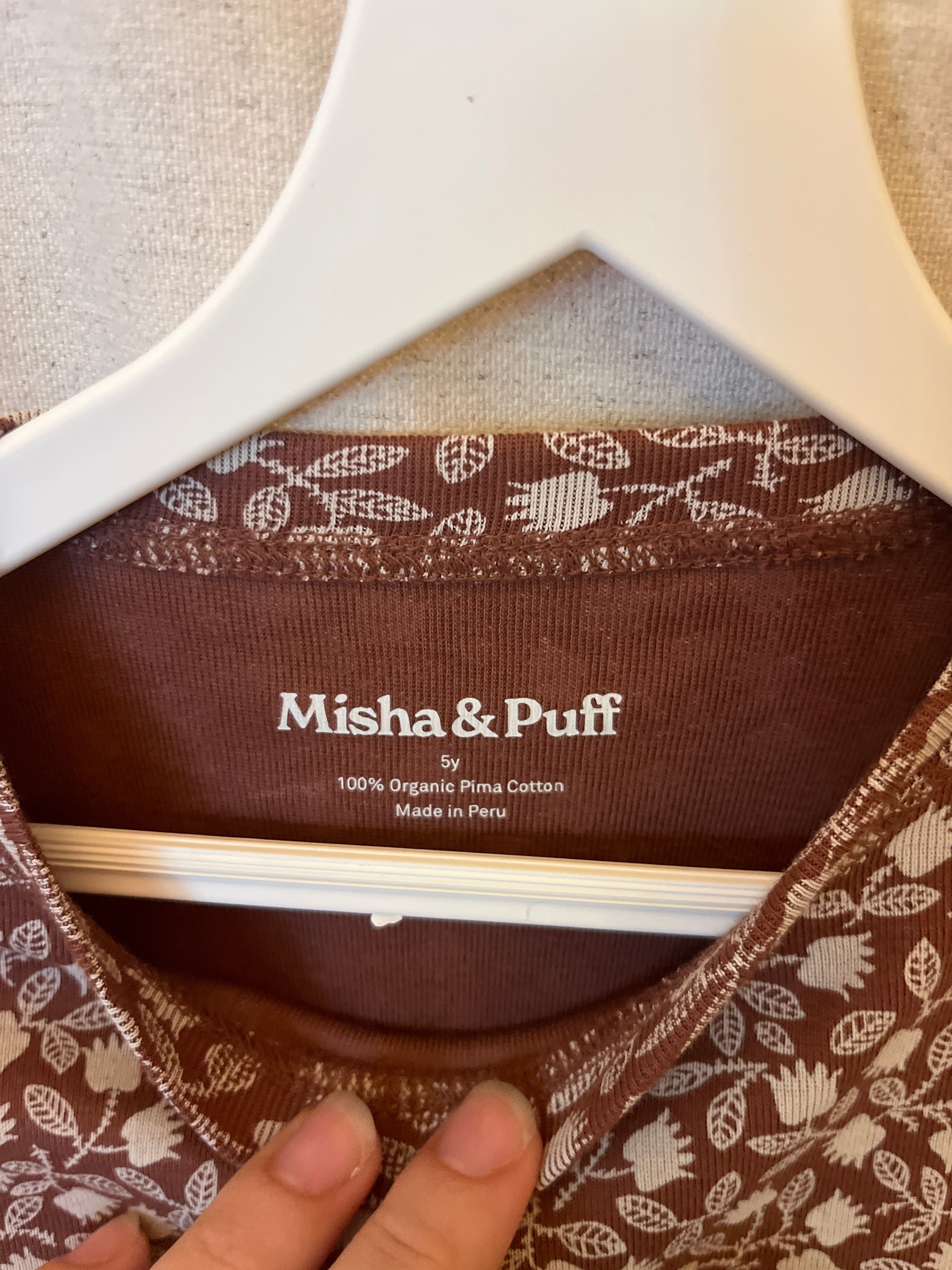 NWTs Misha & Puff cola lisse fields Romona T / 5