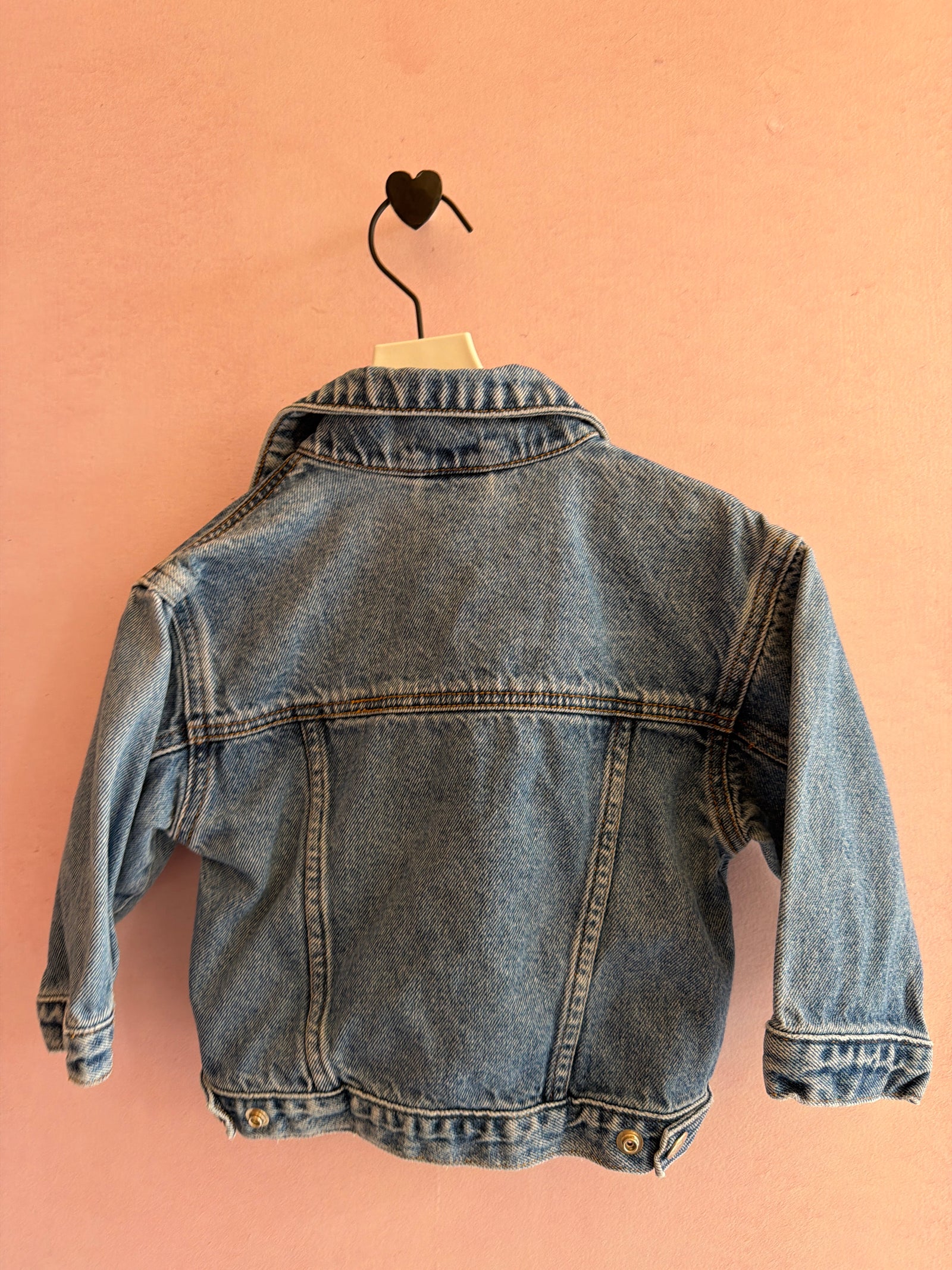 vintage 80s Oshkosh denim Denim Jacket / 18 months