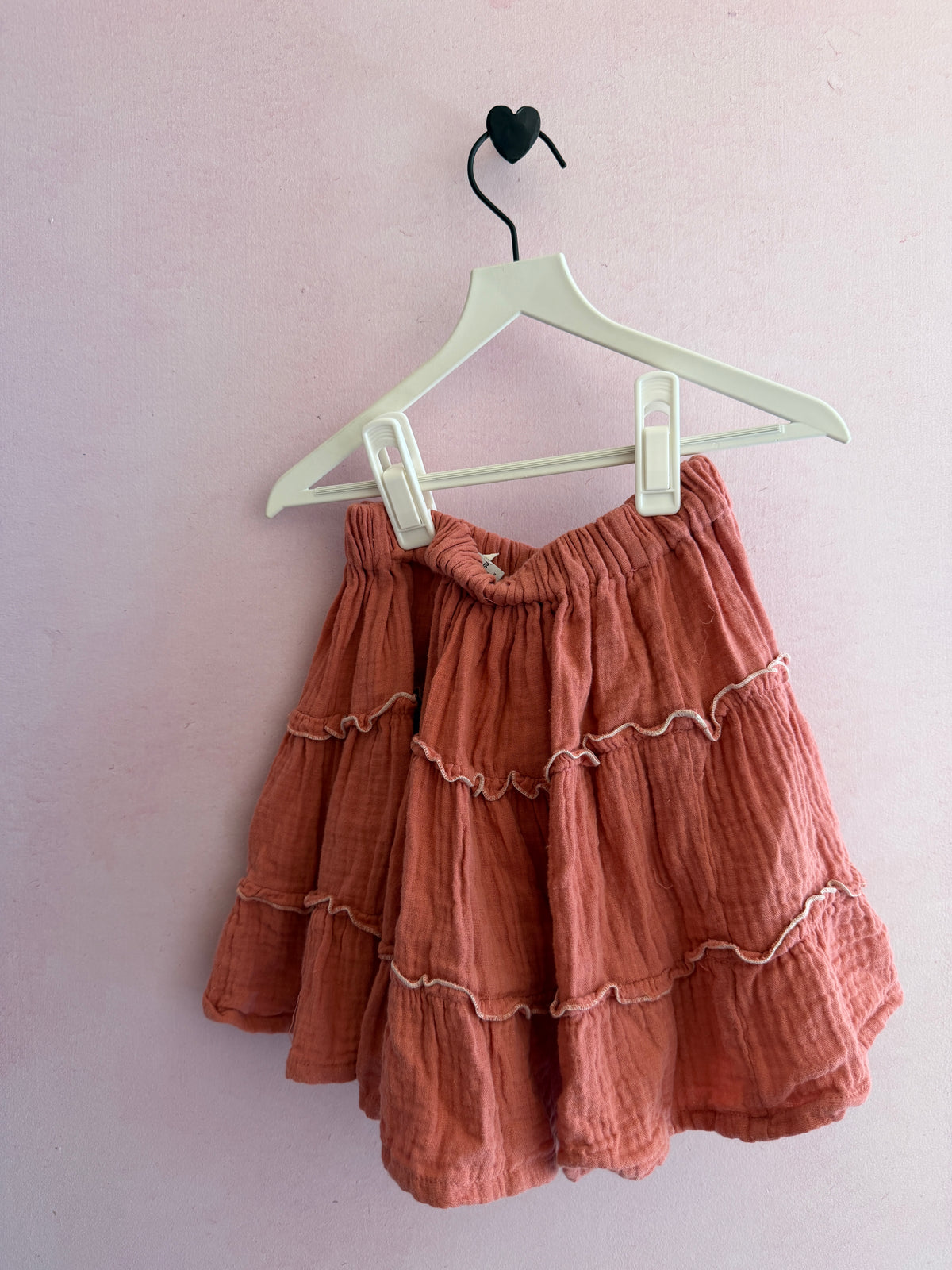 Risu Risu Rose Ruffle Tier Circle Skirt / 4