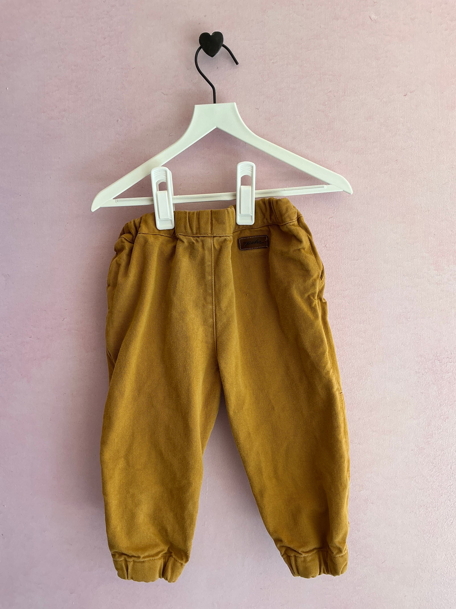 Pehr Mustard Workwear Pants / 18-24 months