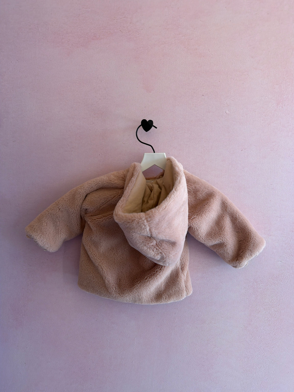 MEMA Knits Hooded Side Button Coat / 9 months