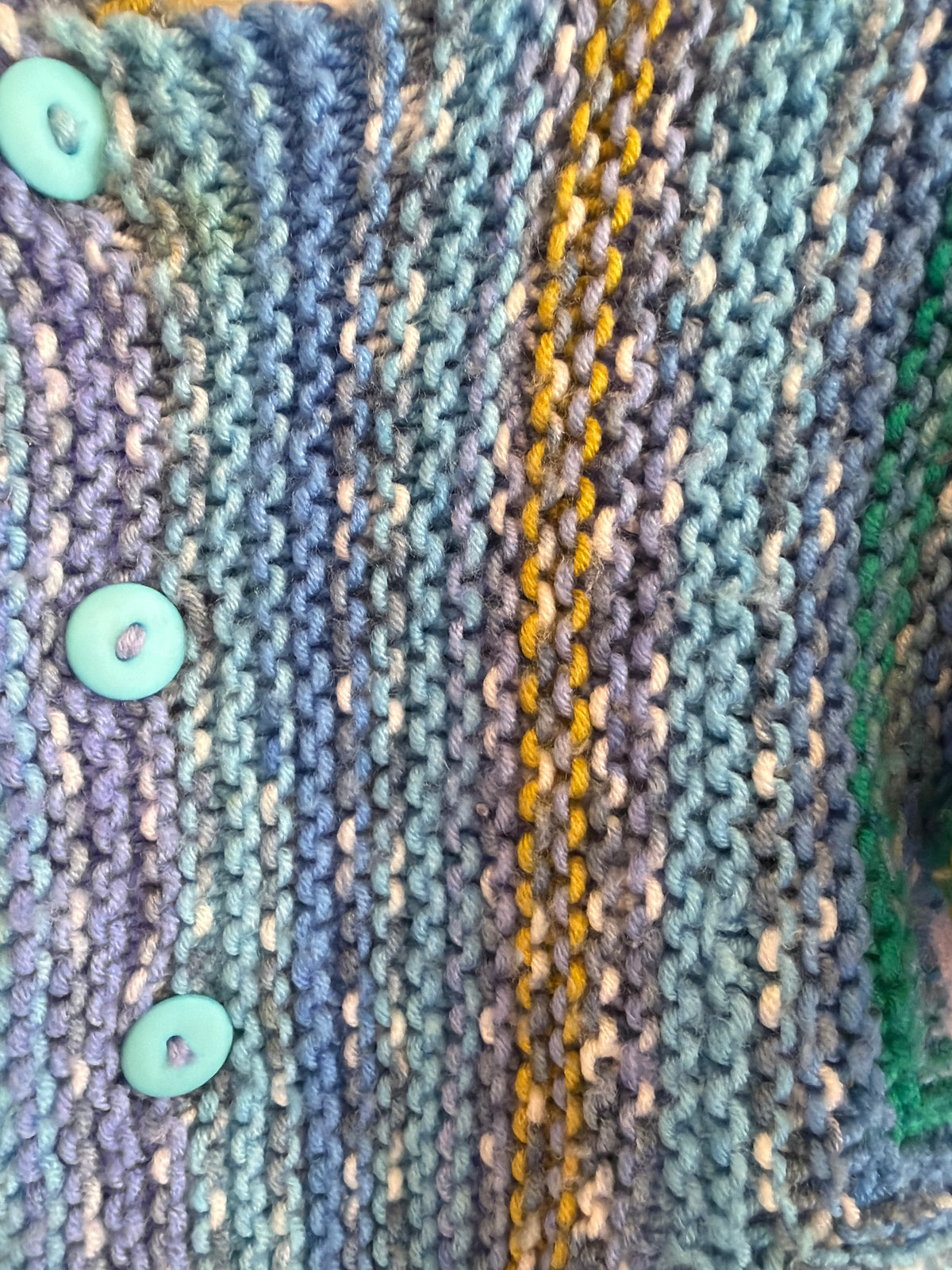 vintage Blues Square Sweater / 2T
