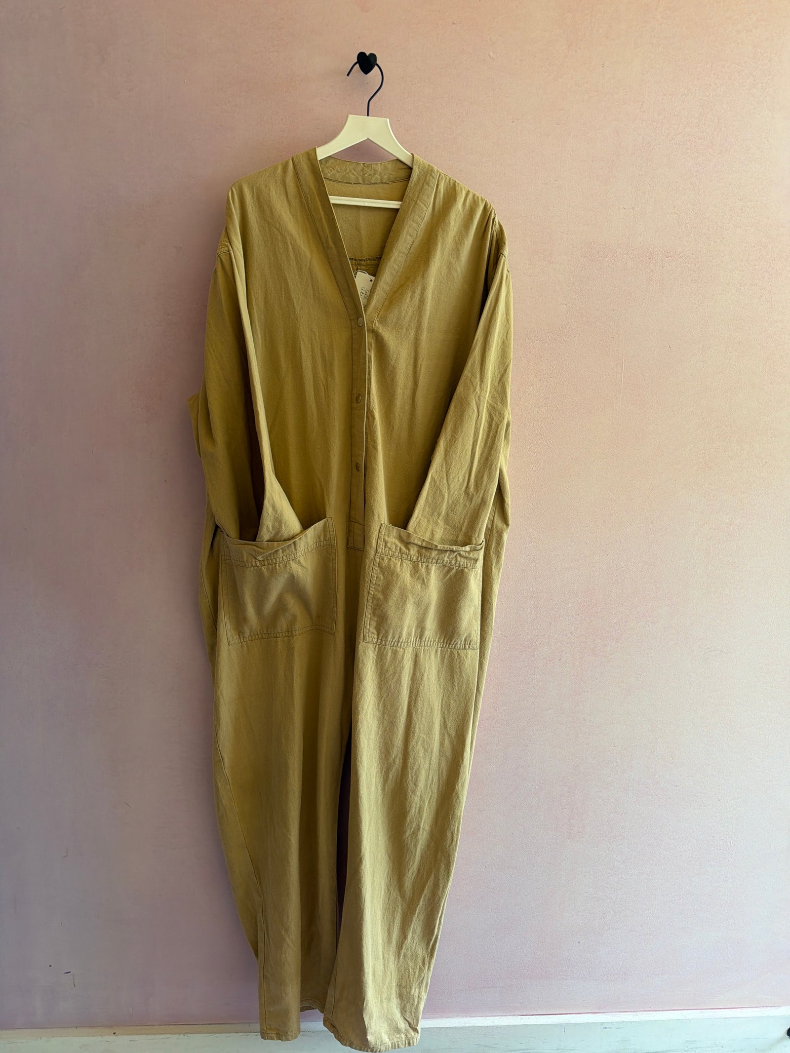 vintage Frivole by Nicole Robert washed natural jumper / Women's