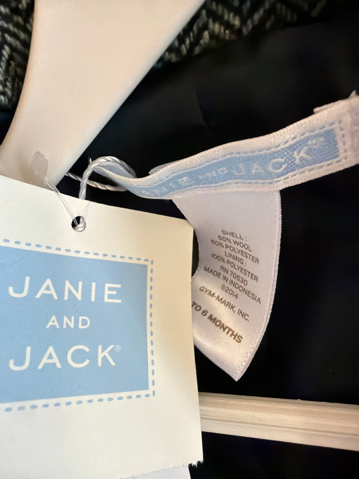NWTs Janie and Jack Herringbone Suit / 3-6 months