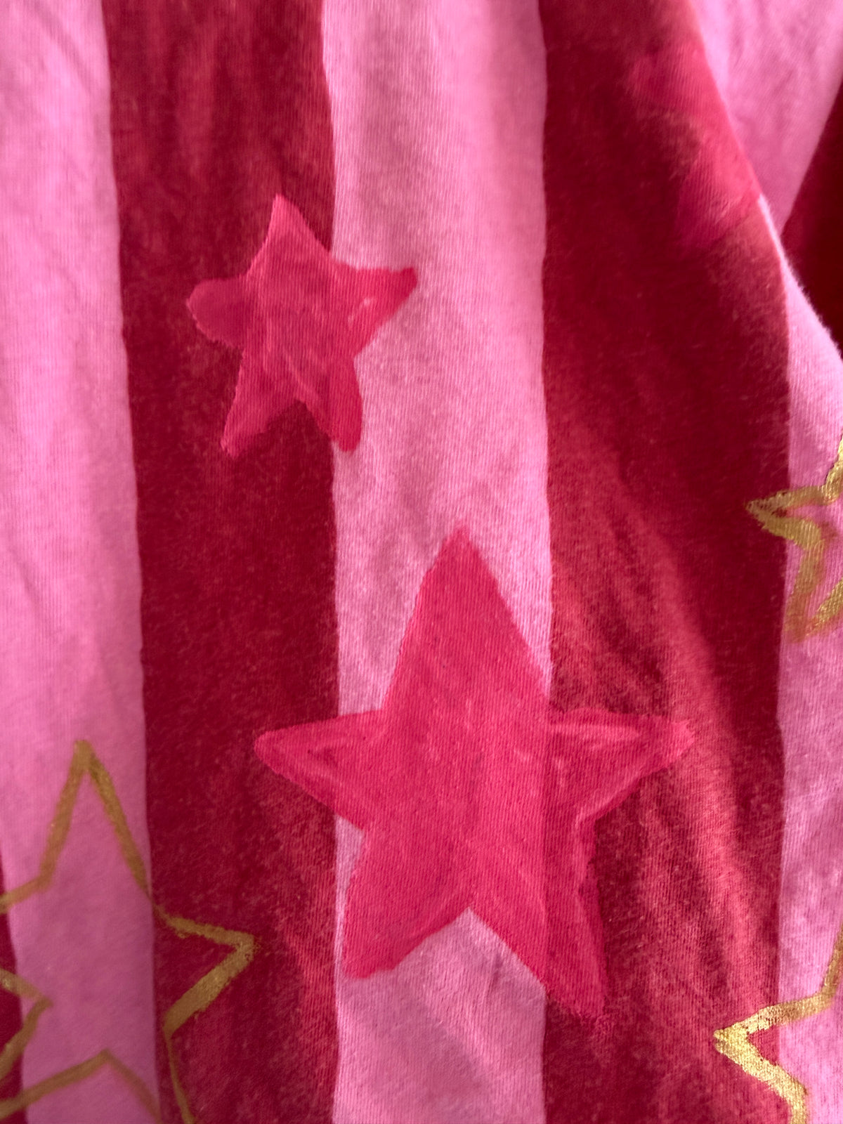 Milk Teeth Hand-Painted Stars OFAK T-Shirt / 1-2