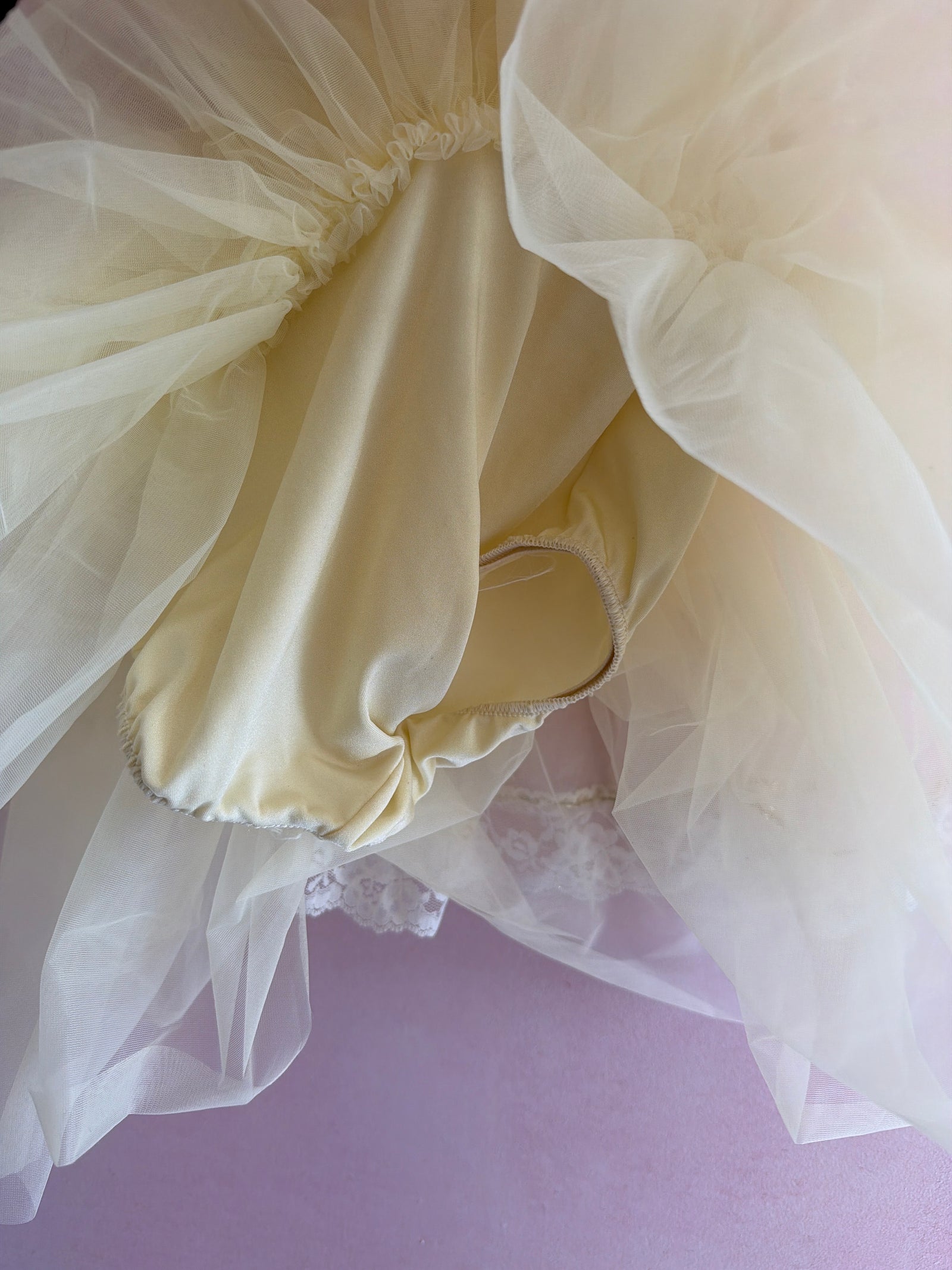 vintage 90s Curtain Call daisy Lace Tulle Ballet Tutu Costume Dress / 6-8
