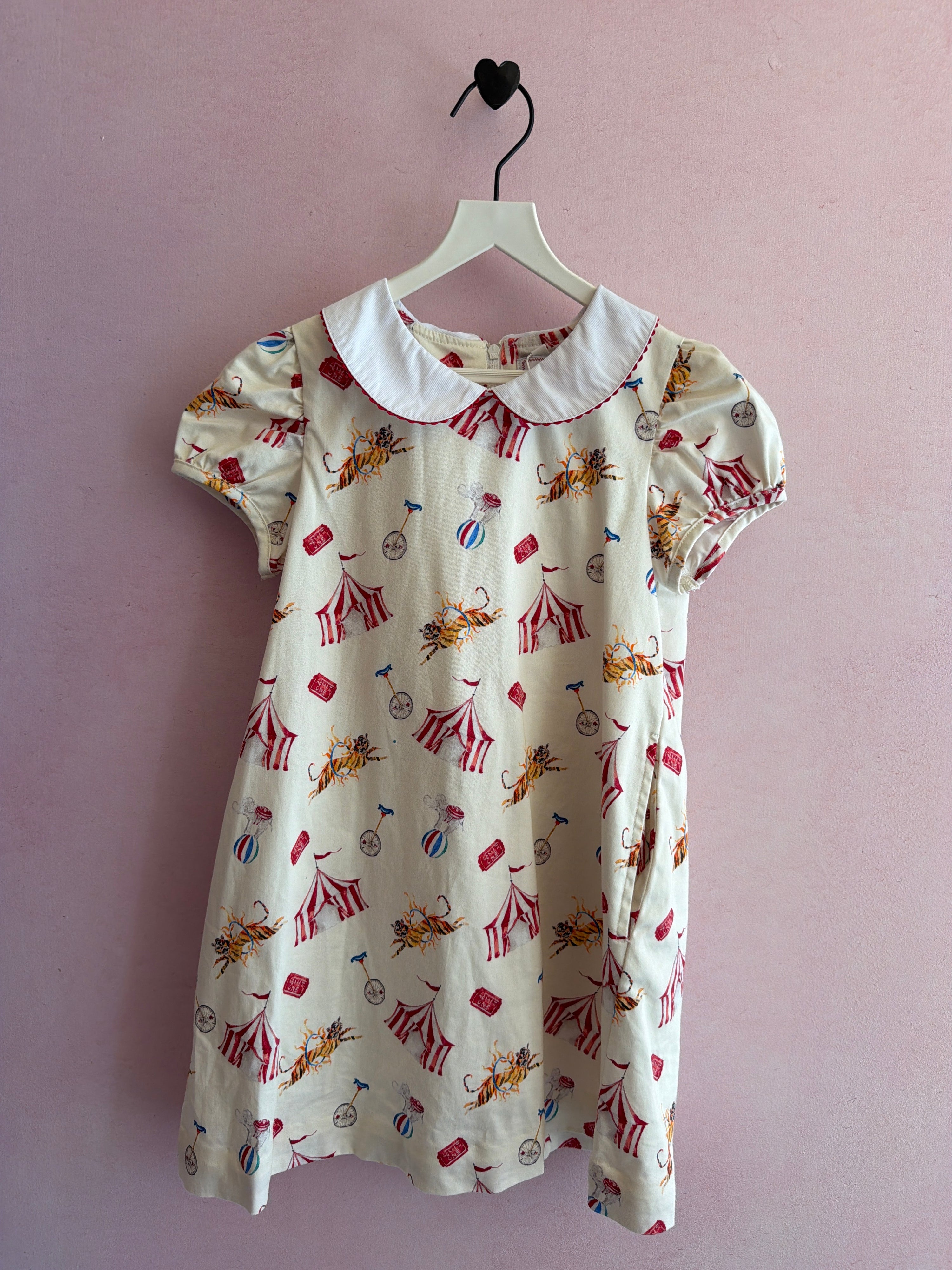 Classic Prep Childrenswear Circus Delights Dress / 6