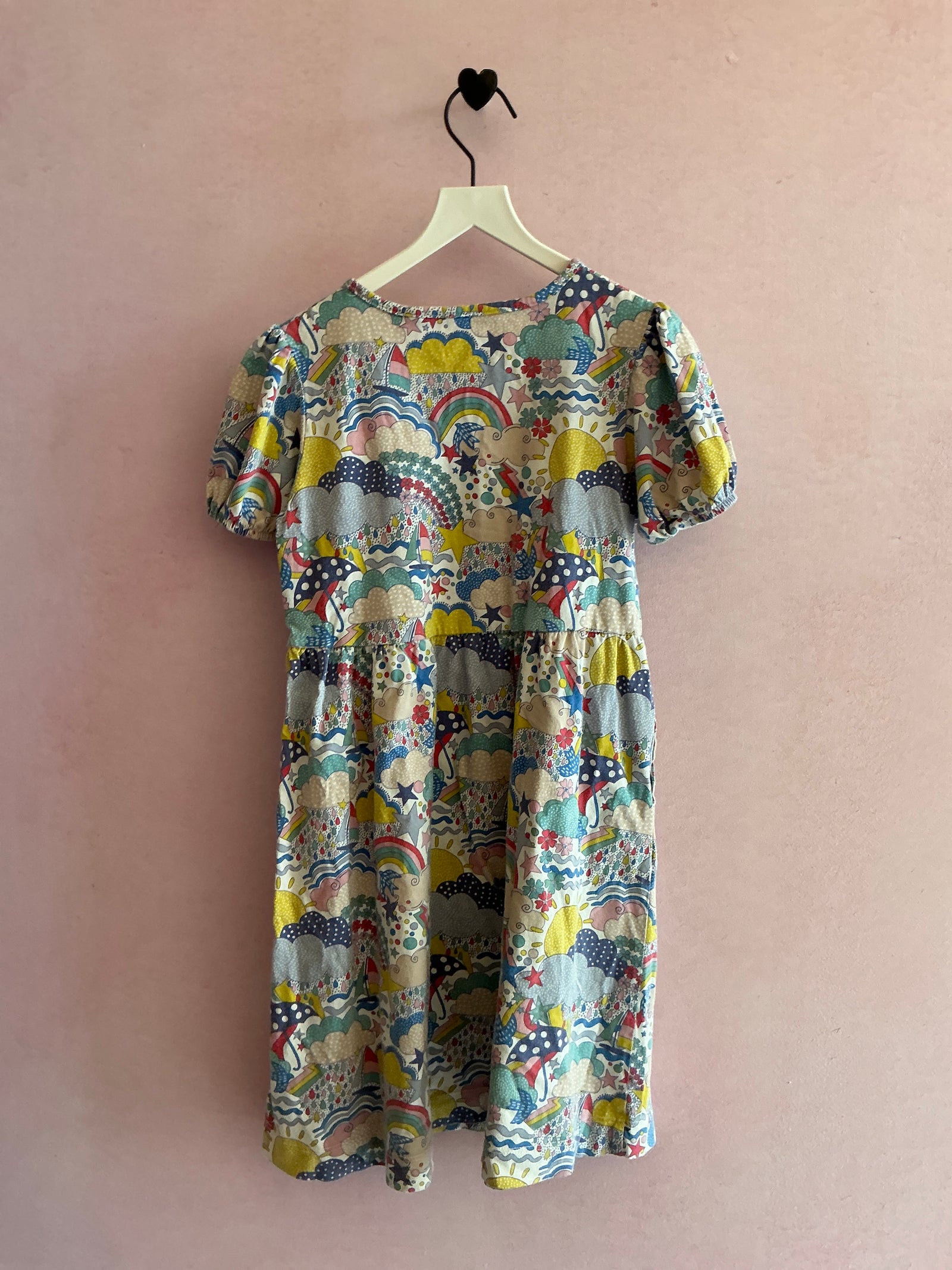 Mini Boden Retro weather pattern Dress / 7-8