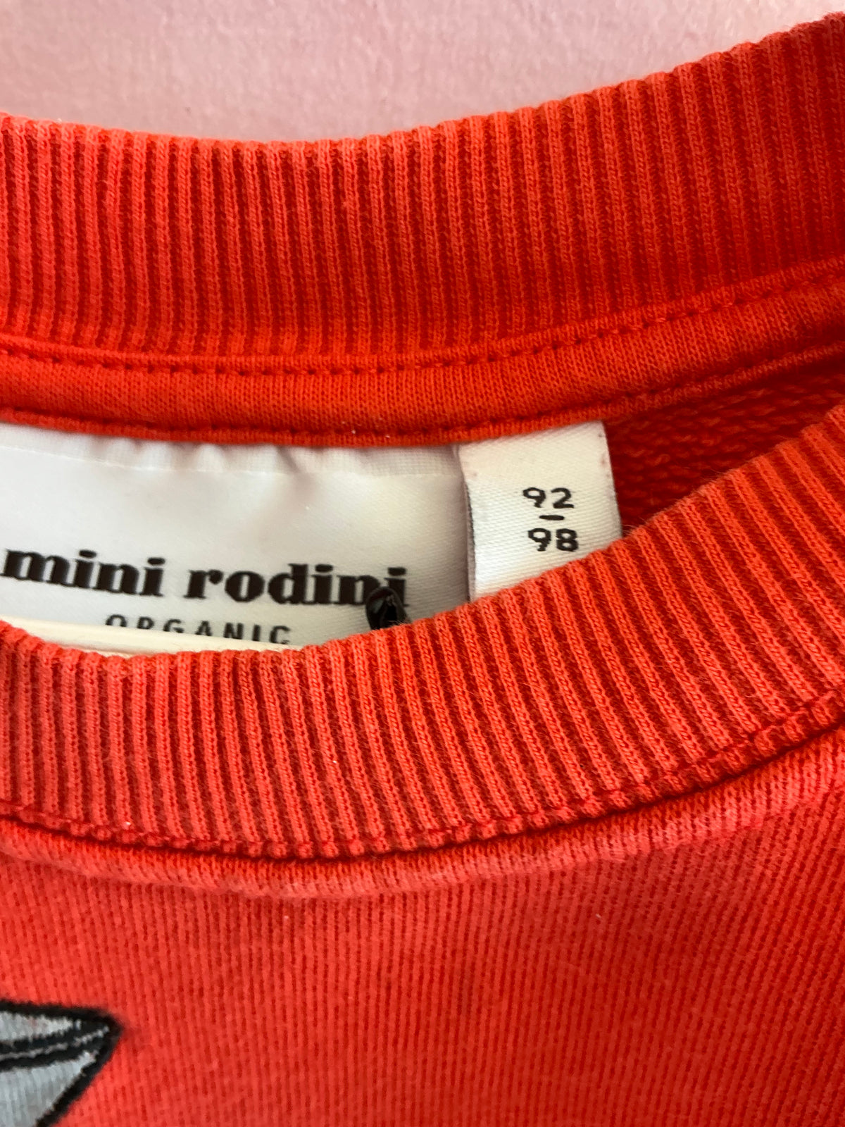 Mini Rodini Spaceship Embroidered Sweatshirt / 92 (2T)
