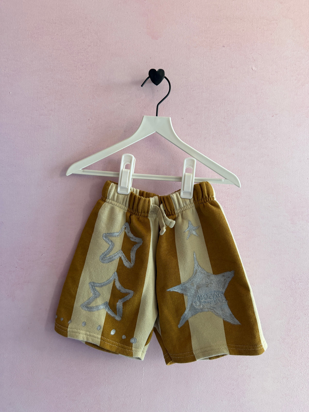 Hand-Painted "Amazing" OFAK Sweat Shorts / 5