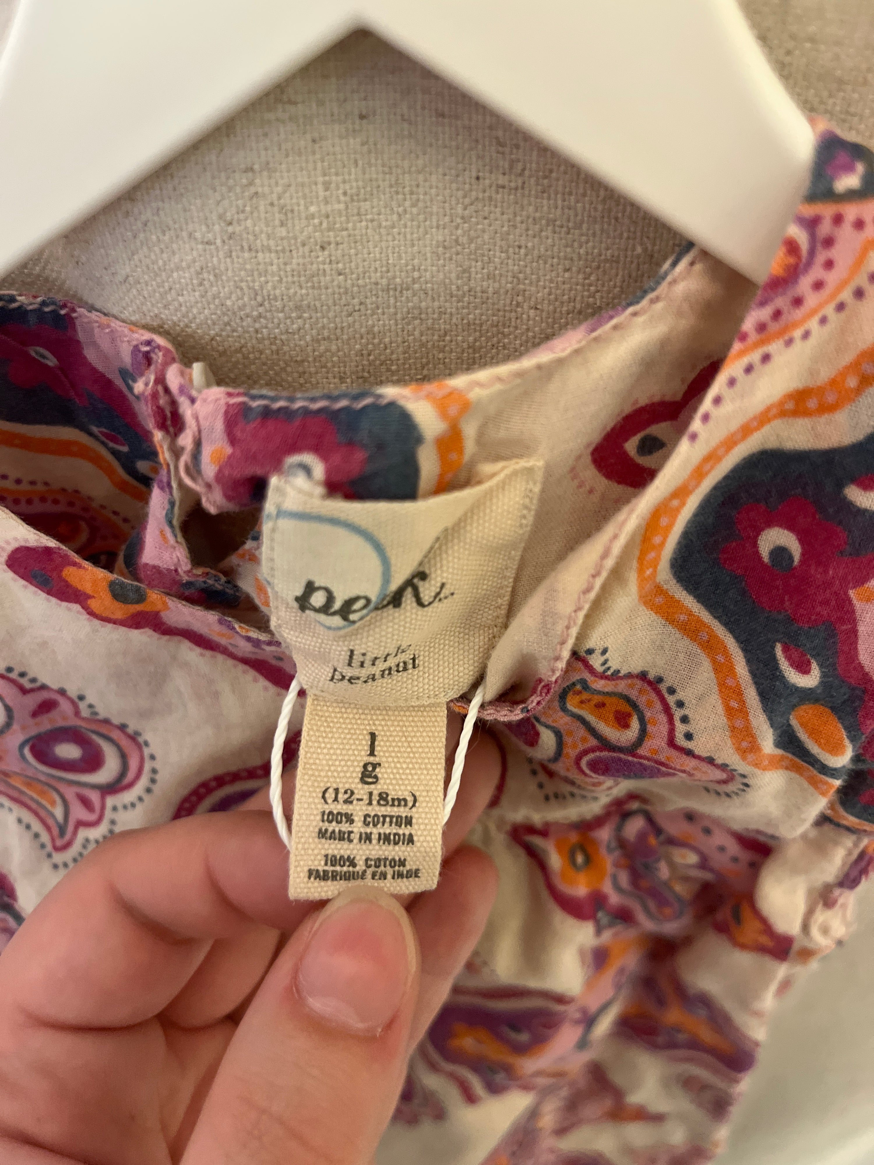 Peek Bohemian Dress / 1 year