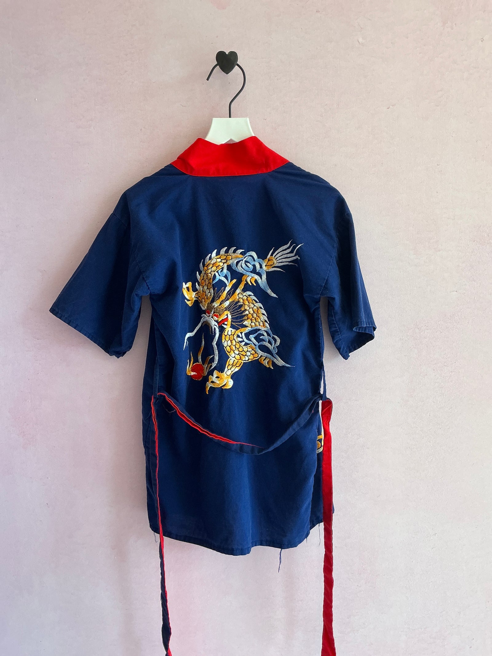 vintage Dragon Hertiage Robe / 12-24 months