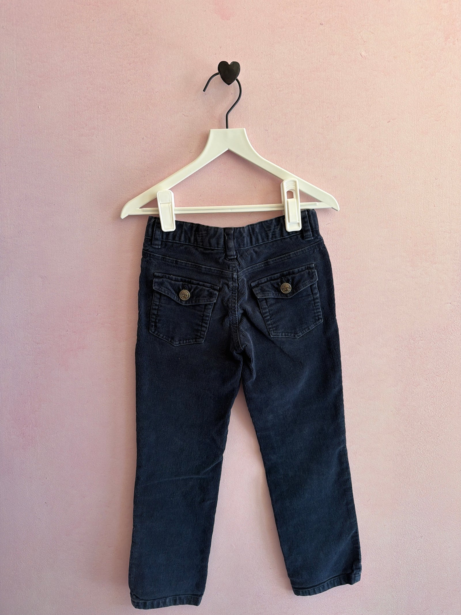 Bonpoint Dark Blue Corduroys / 4