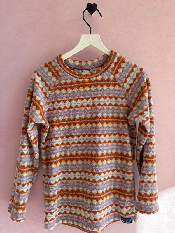 FW25 Patagonia baby micro d crew sweater in salmon energy Sweater / 5T