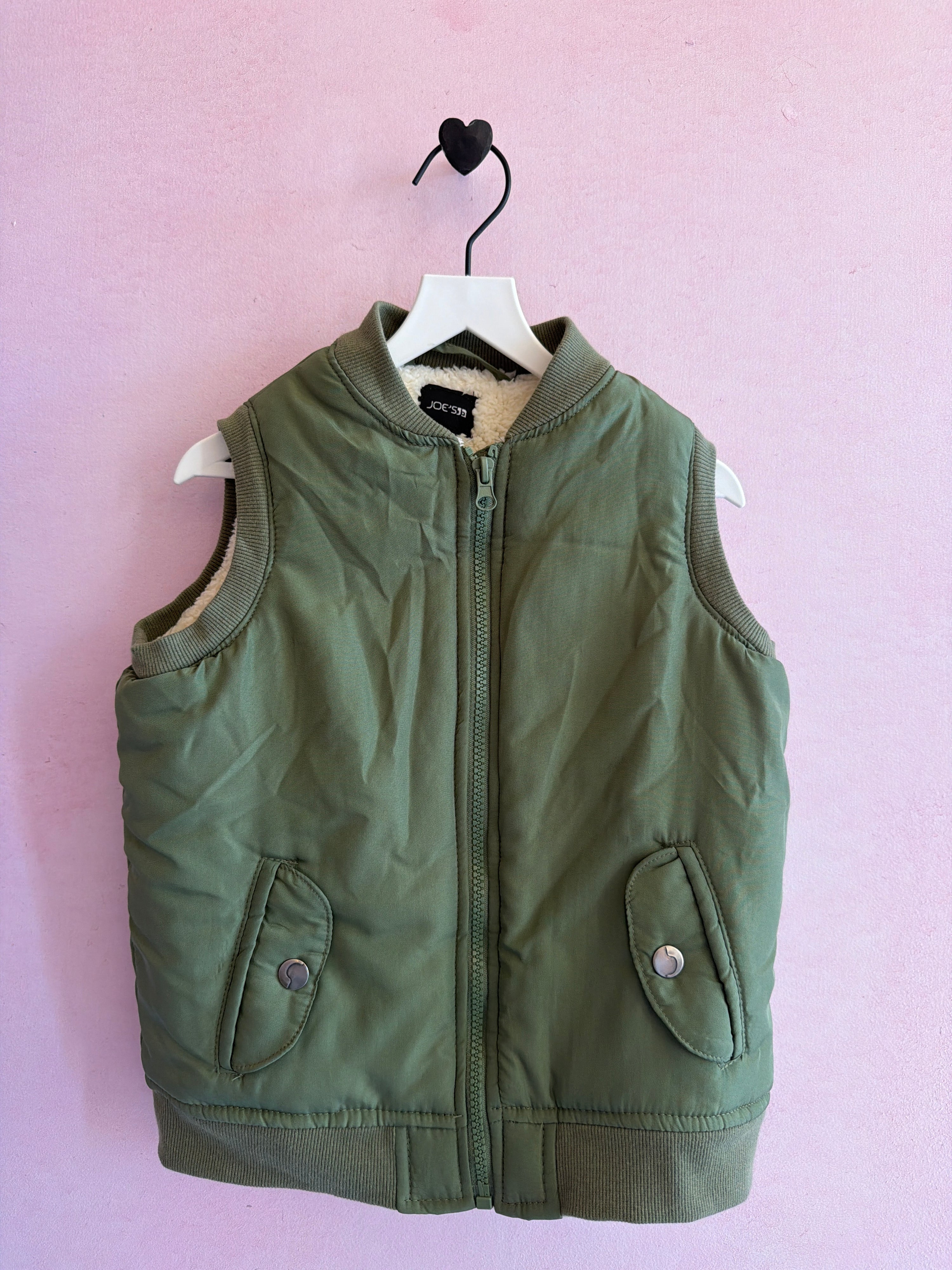 Joe's Moss with Sherpa lining Vest / 4