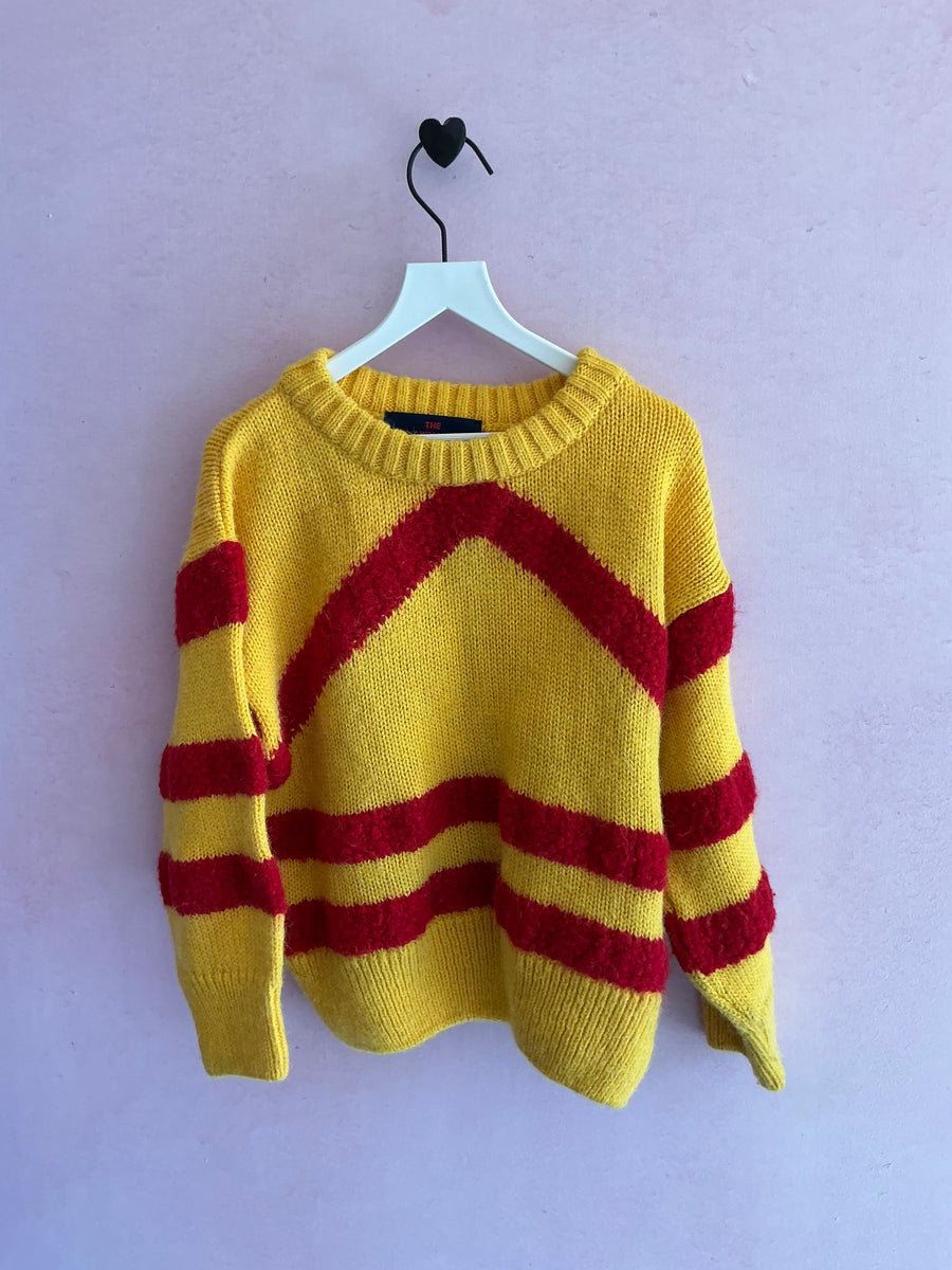 The Animals Observatory Bull Kids Sweater Yellow / 4