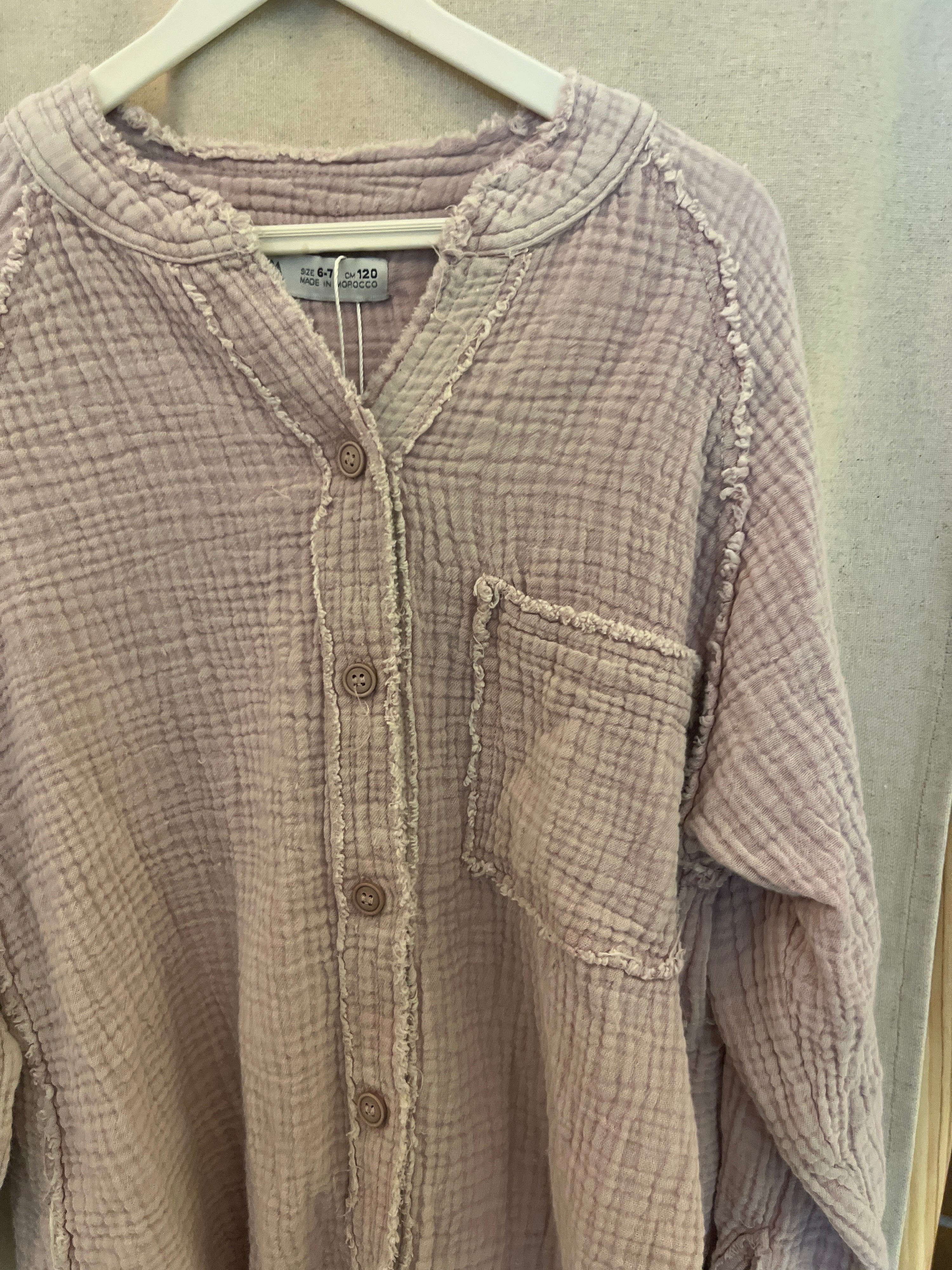 Zara Lavender Top / 6-7 Years