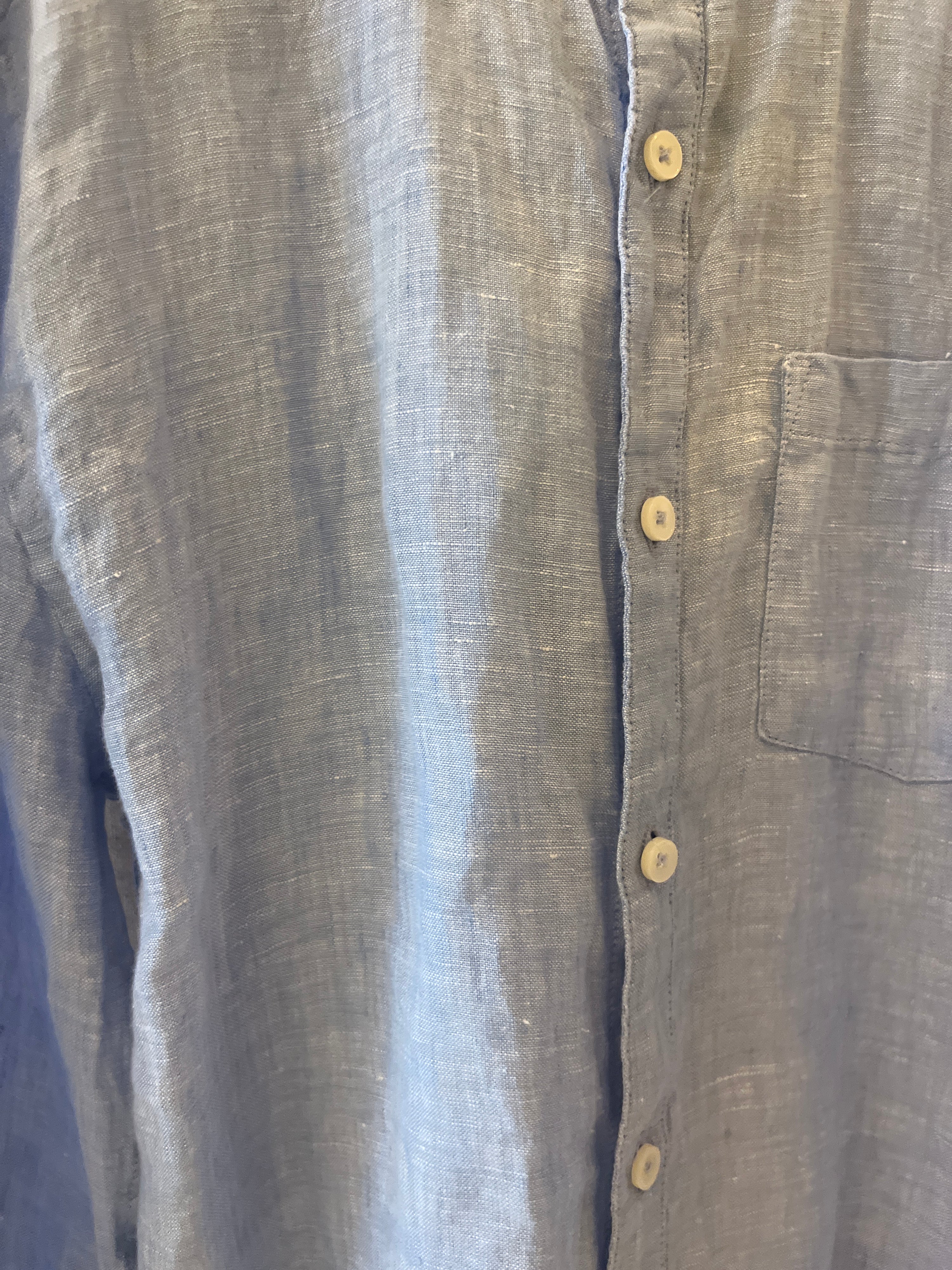 NWTs Monoprix Blue Long Sleeve Shirt / 12