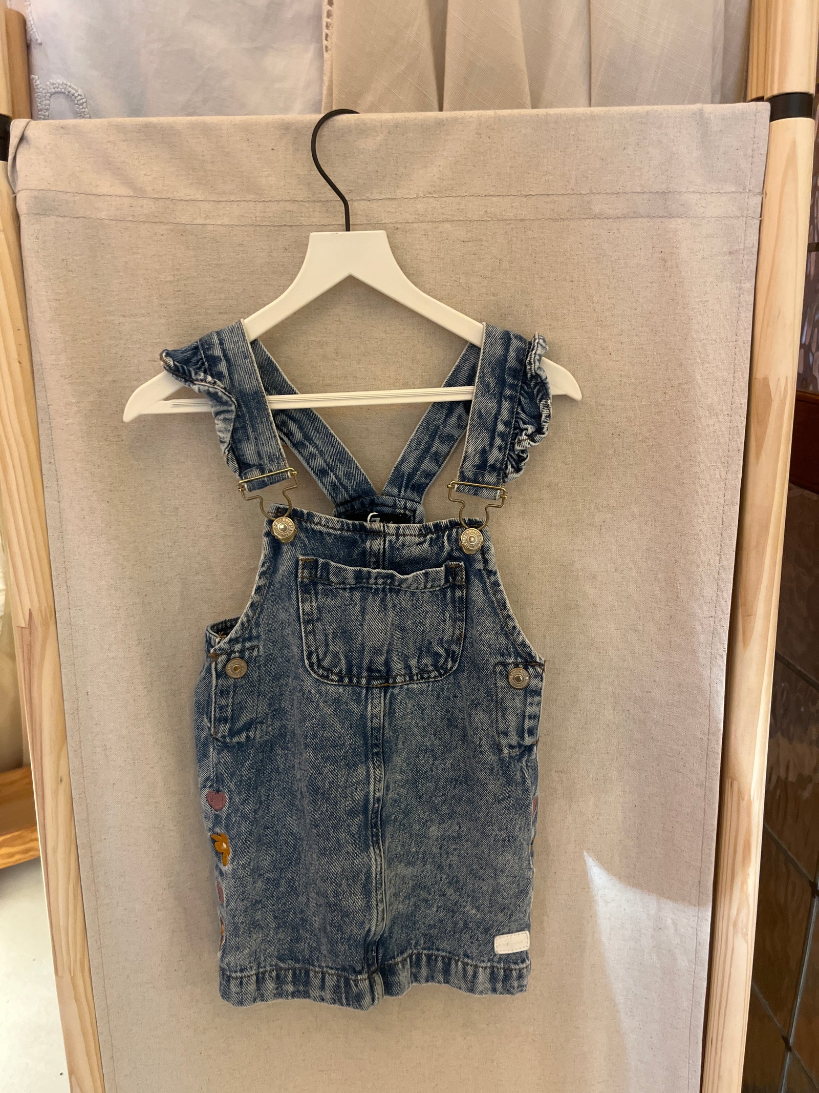 7 for All Man Kind Denim Flower Dress / 24 months